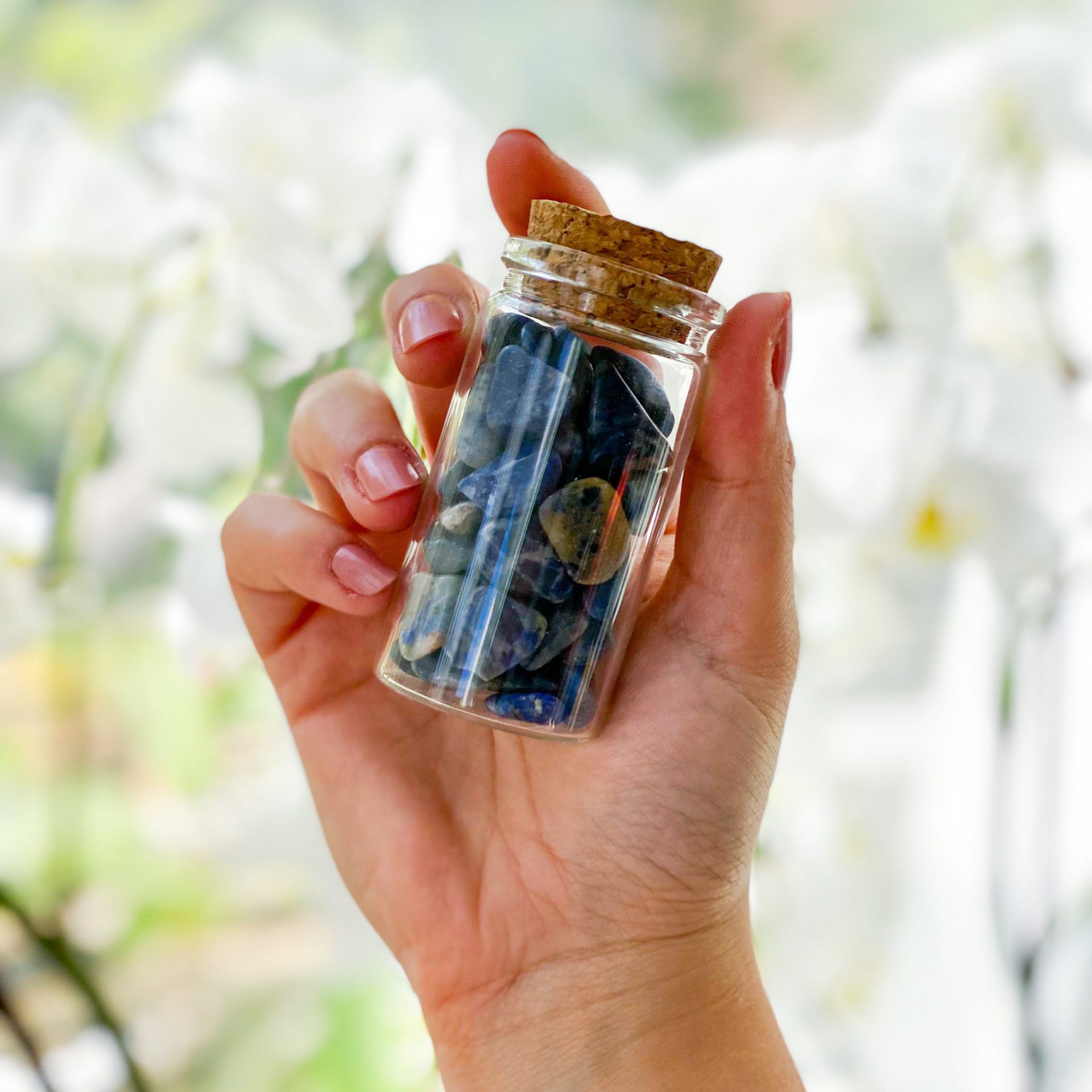 Fiole de sodalite
