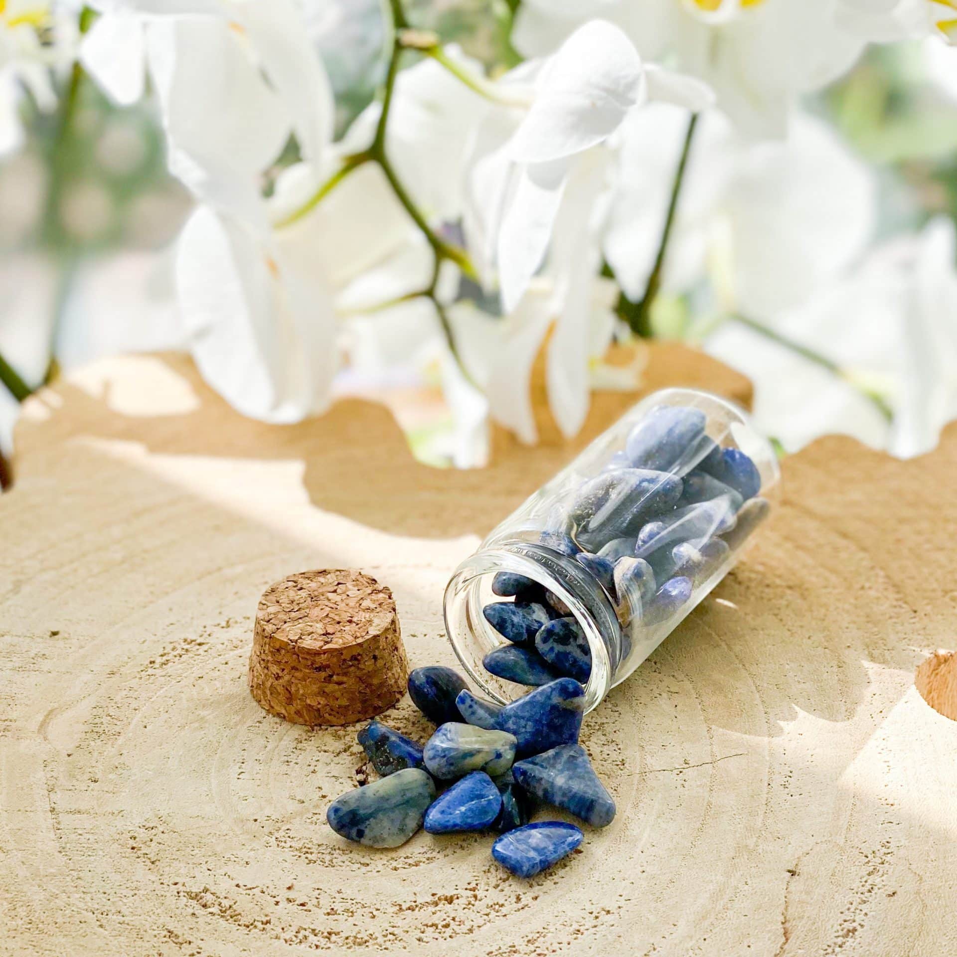 Fiole de sodalite