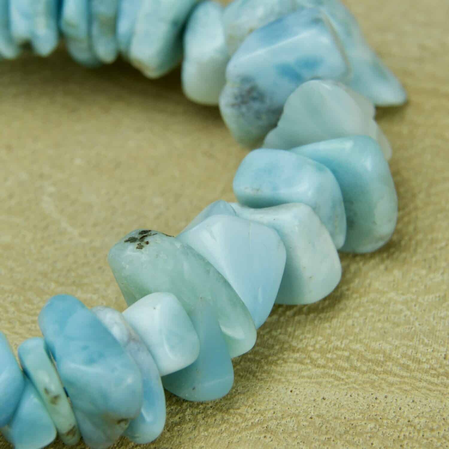 Bracelet éclats Larimar