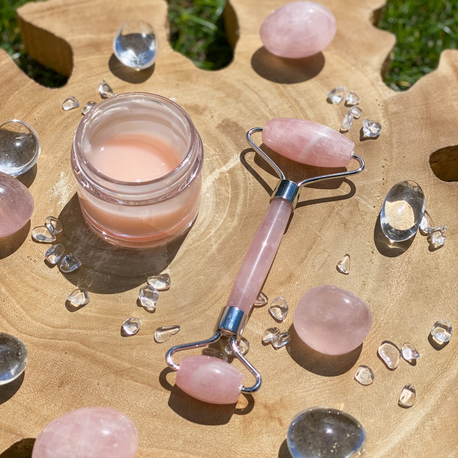 Chi-Roller en Quartz Rose