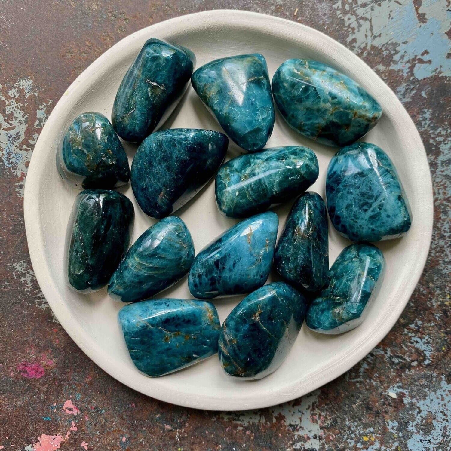 Apatite bleue du Brésil
