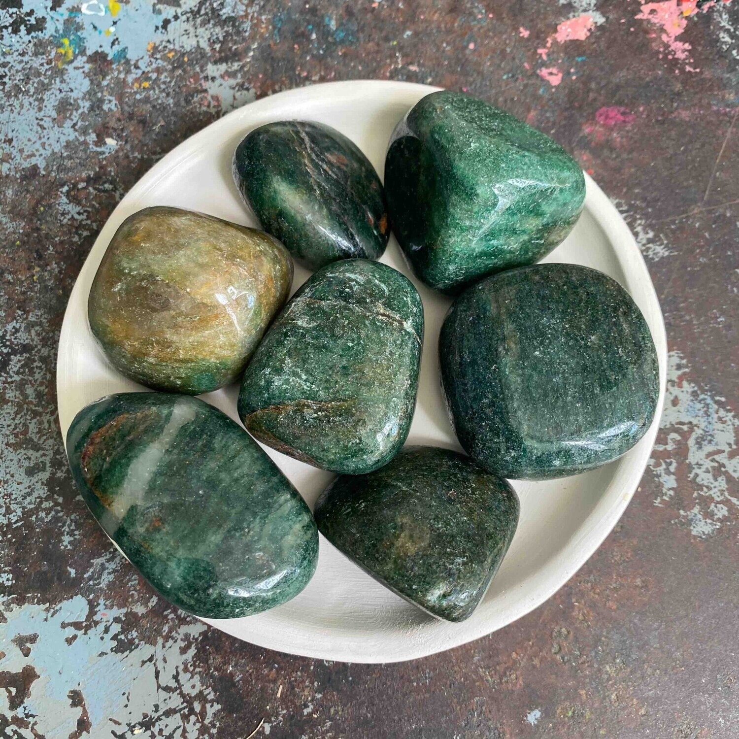 Aventurine verte du Zimbabwe