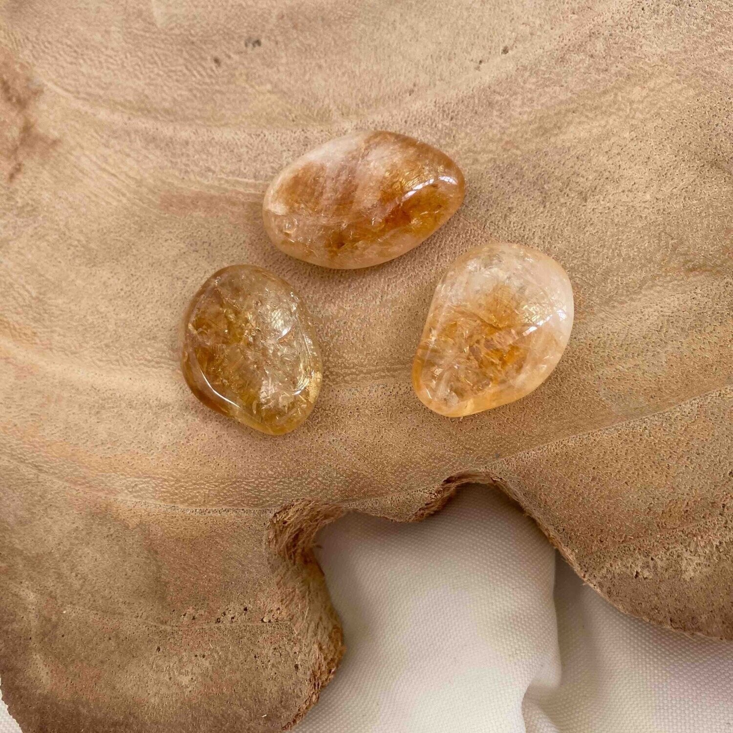 Citrine chauffée du Brésil