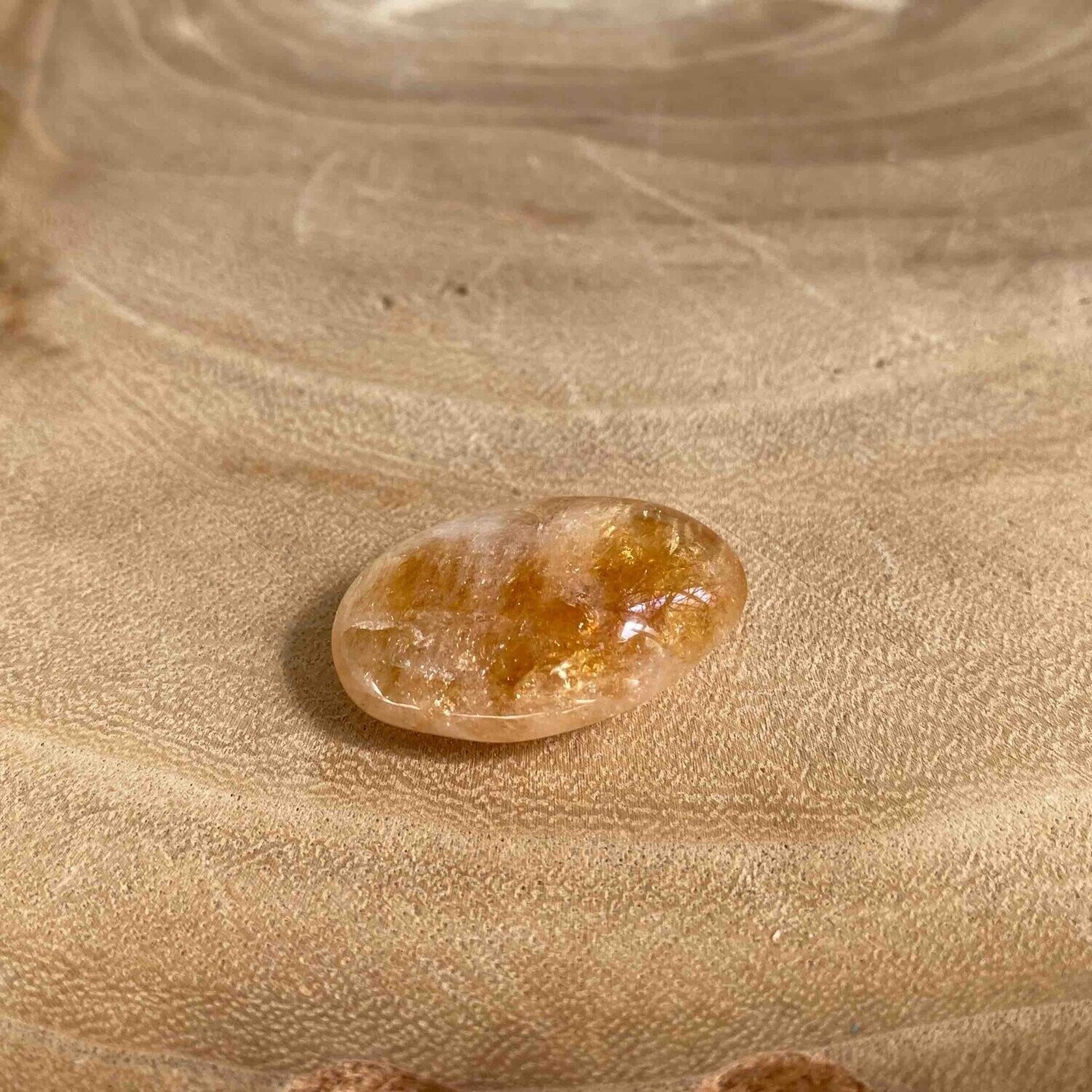 Citrine chauffée du Brésil