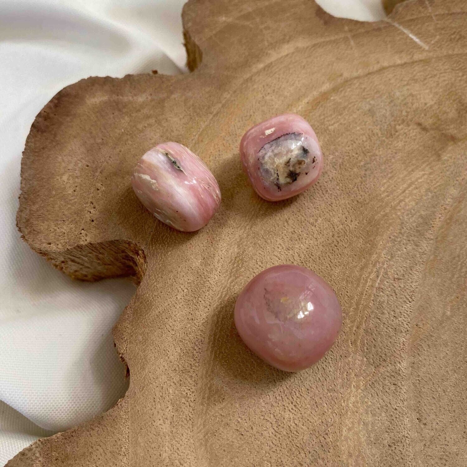 Opale rose du Pérou