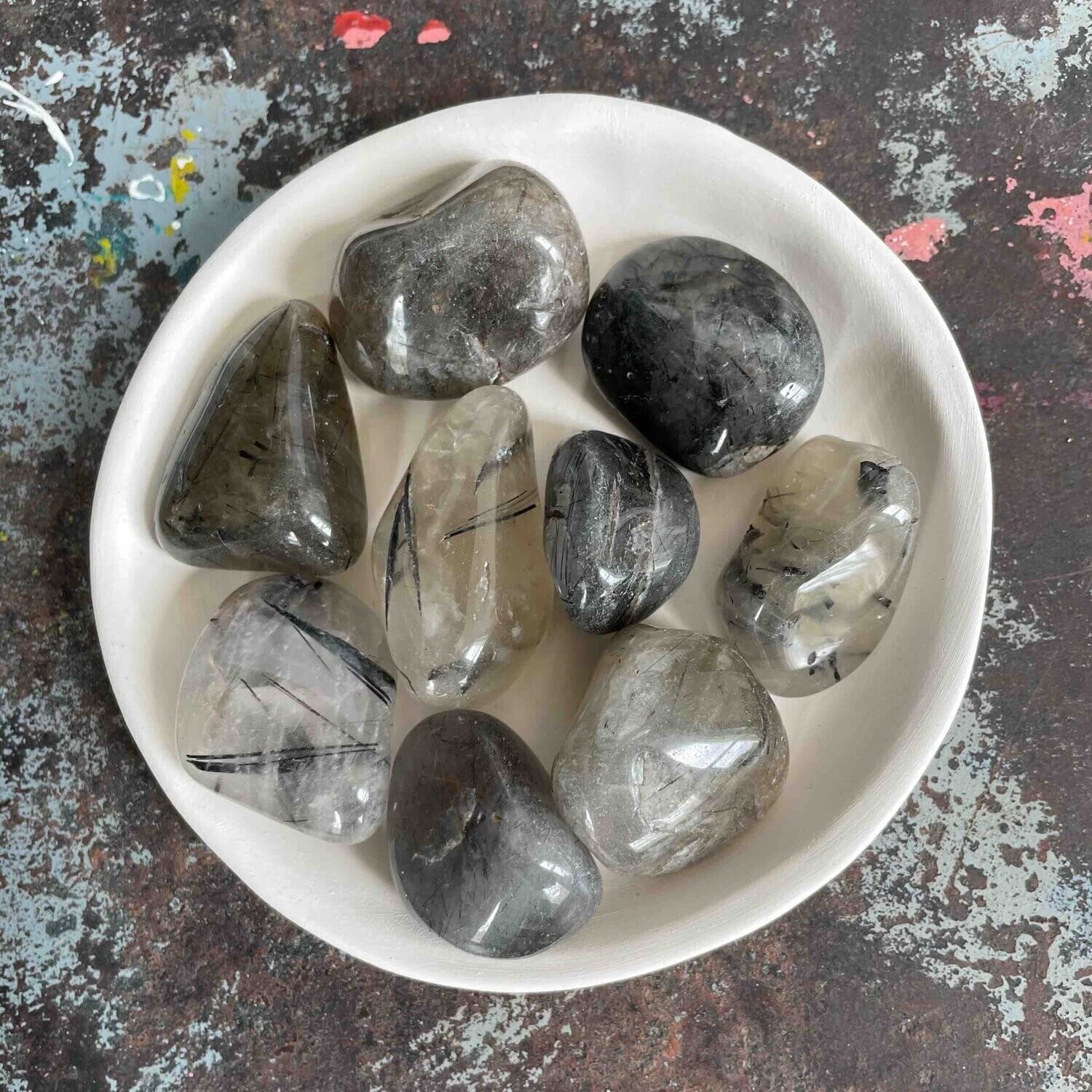Quartz Tourmaline de Chine