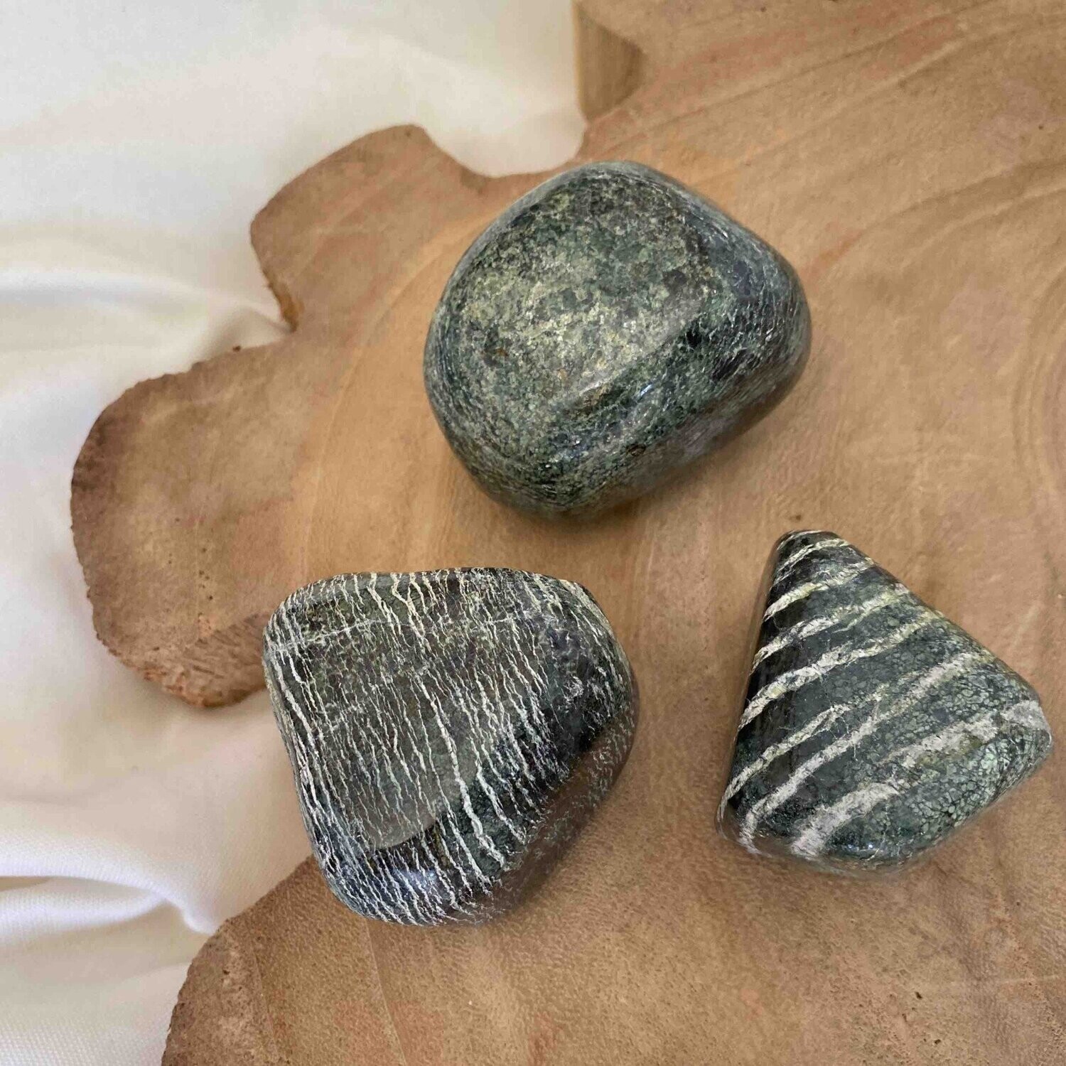 Serpentine “Œil d’argent” d’Australie