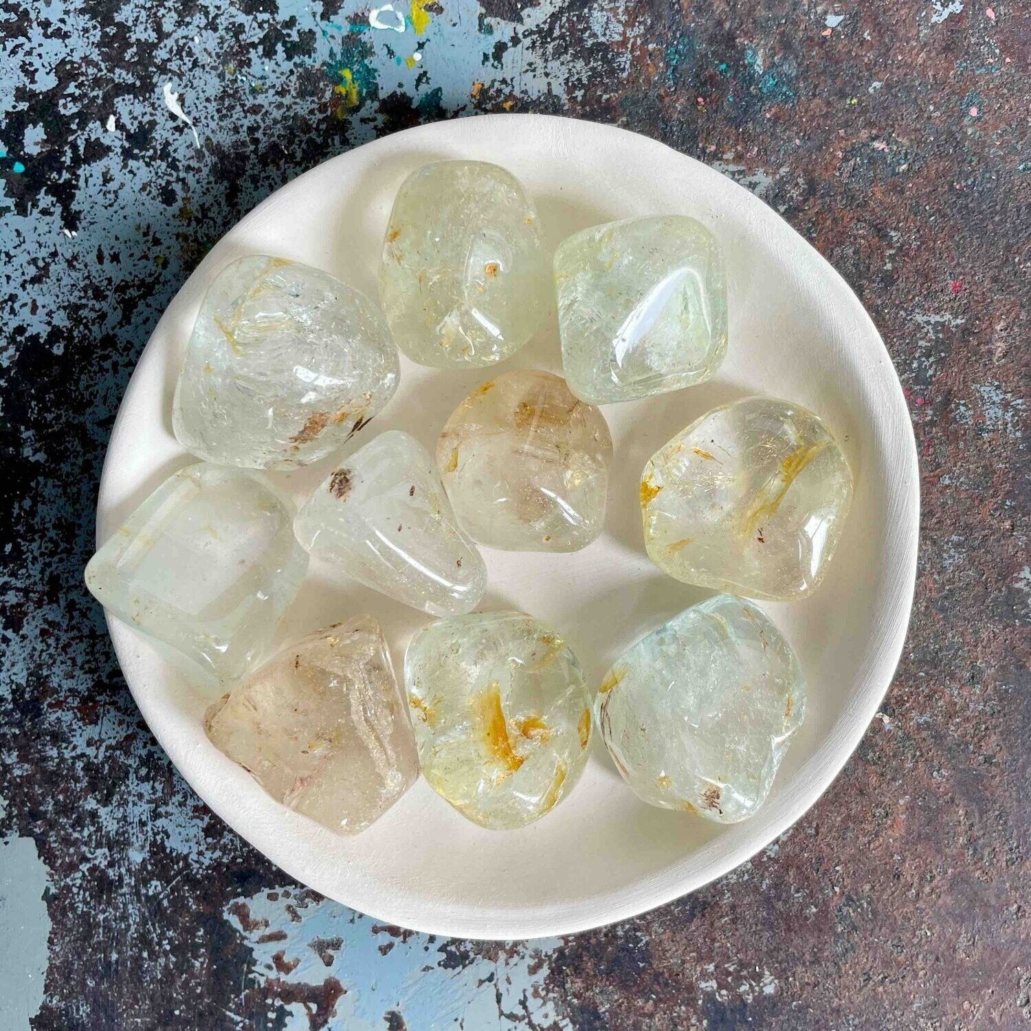 Topaze blanche du Brésil