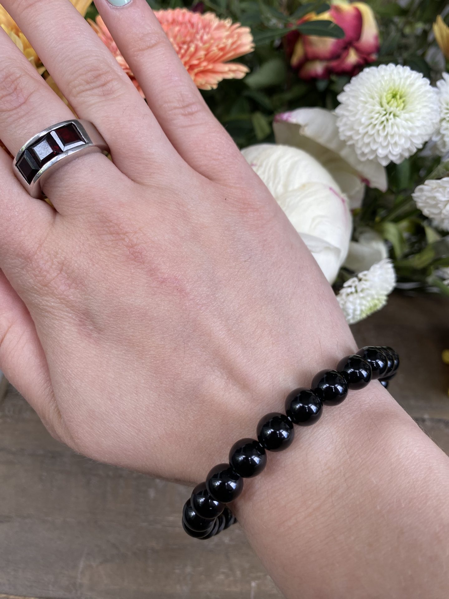 Bracelet Sphères Onyx A