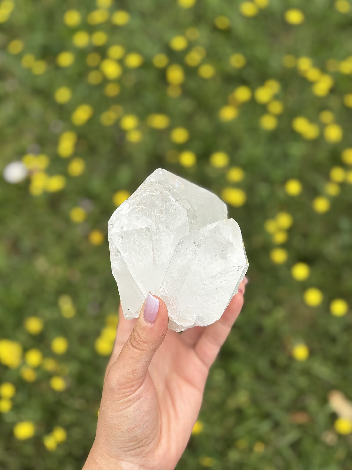 Amas de Cristal de Roche du Brésil n°5 AA 686g