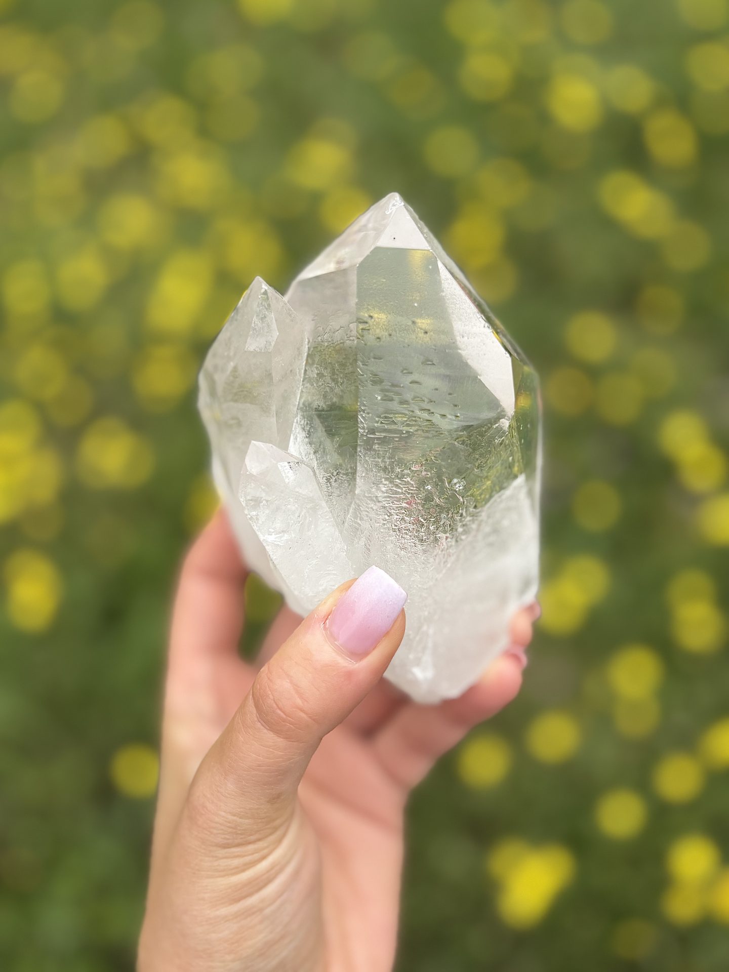 Amas de Cristal de Roche du Brésil n°4 AA 503g