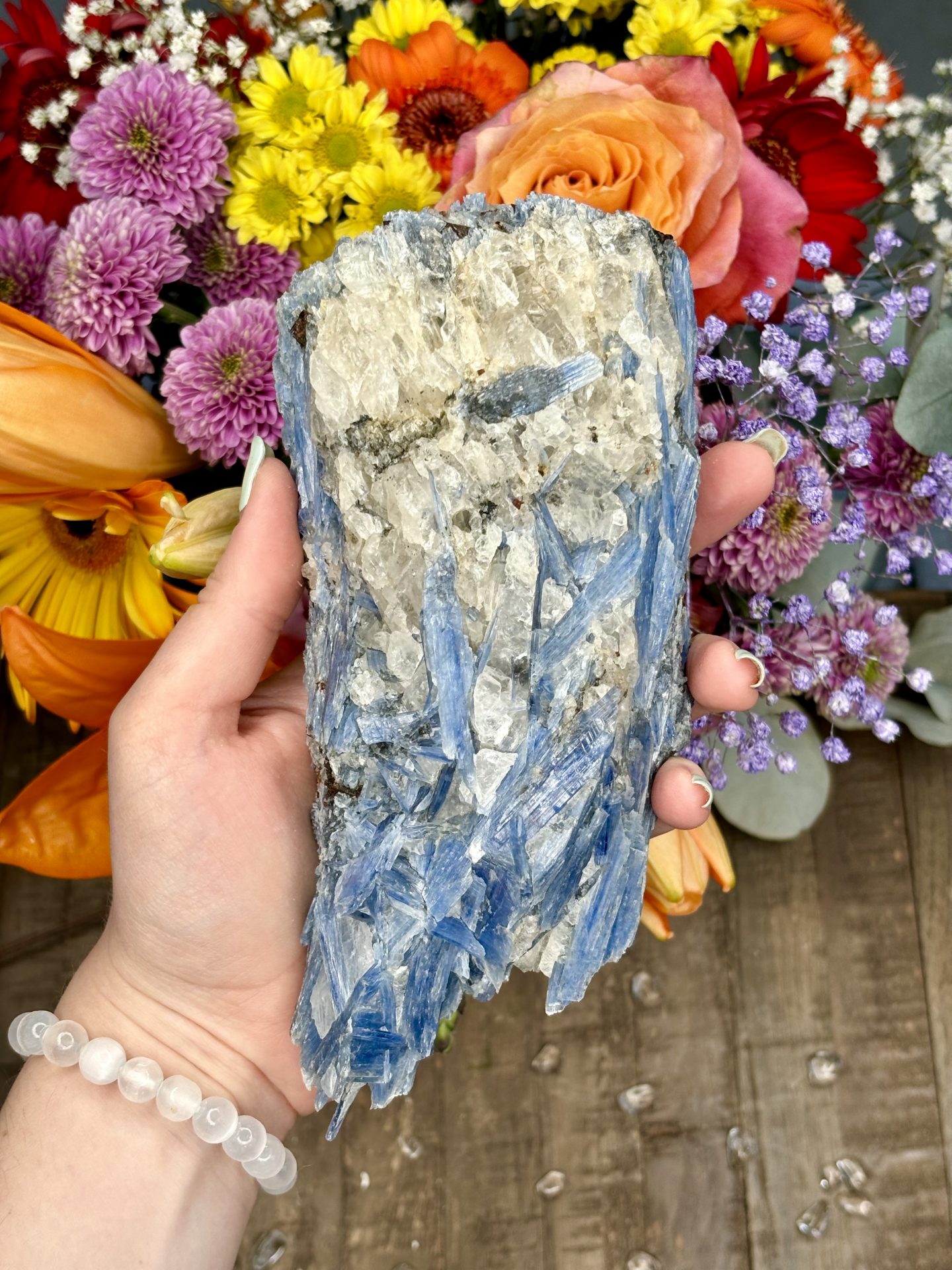 Cyanite brute du Brésil n°6 830g