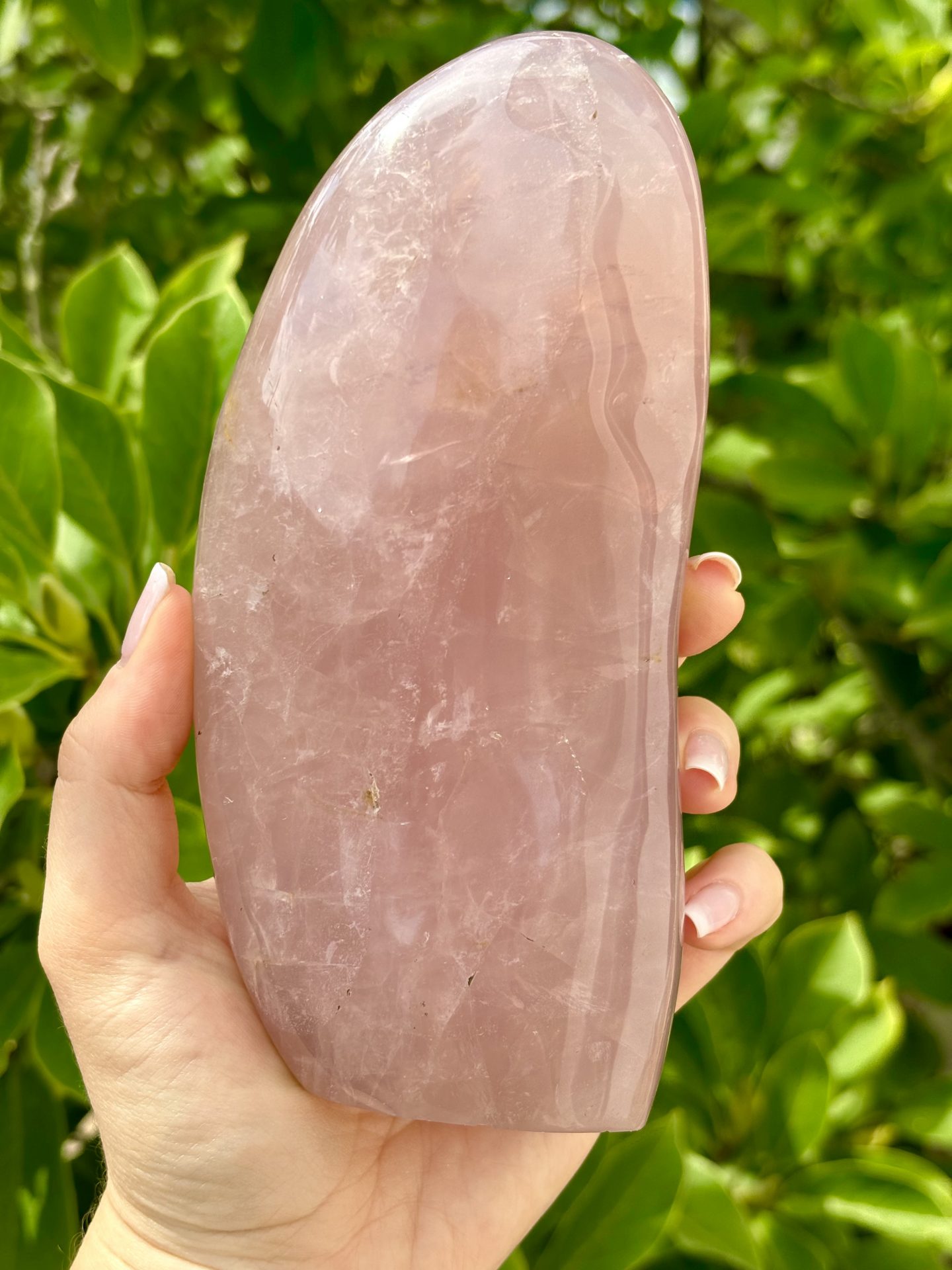 Menhir en Quartz Rose N°7 901g – Image 6