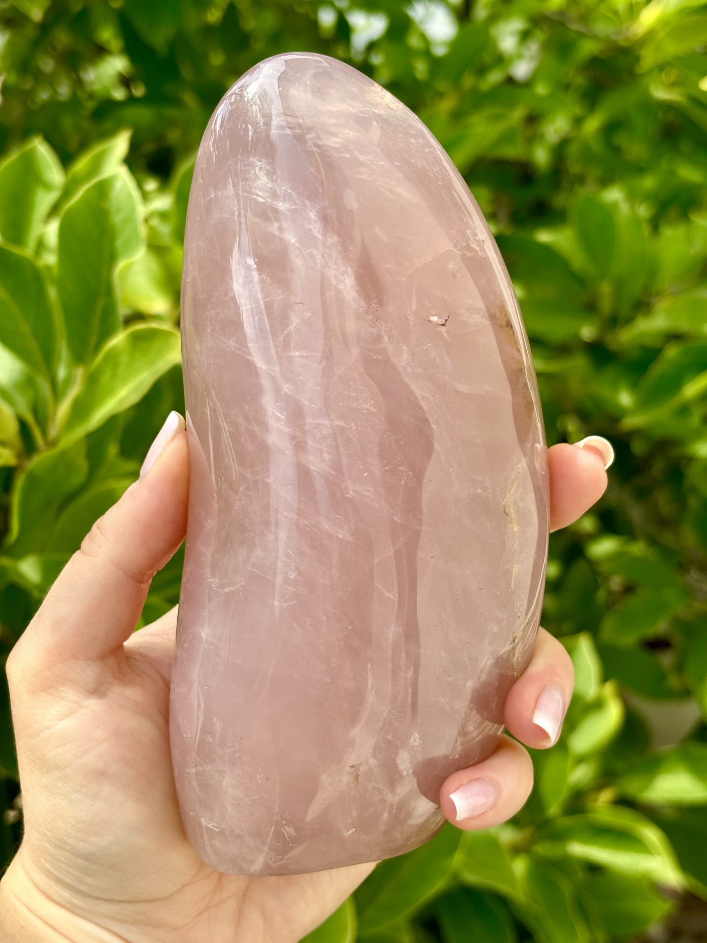 Menhir en Quartz Rose N°7 901g – Image 7