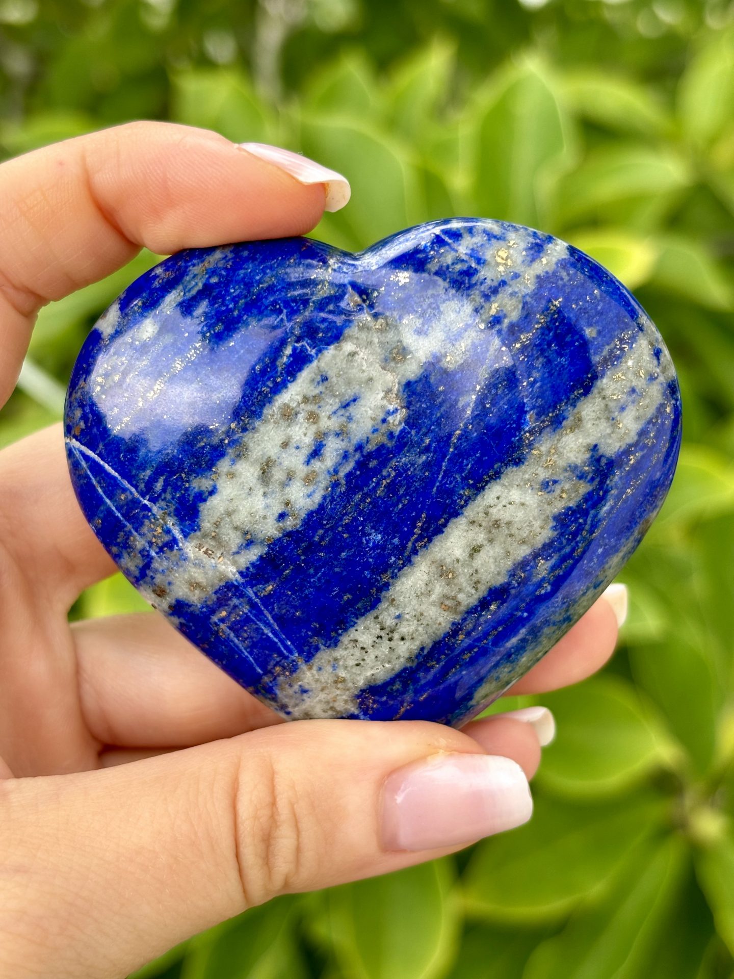 Coeur en Lapis Lazuli d'Afghanistan – Image 5