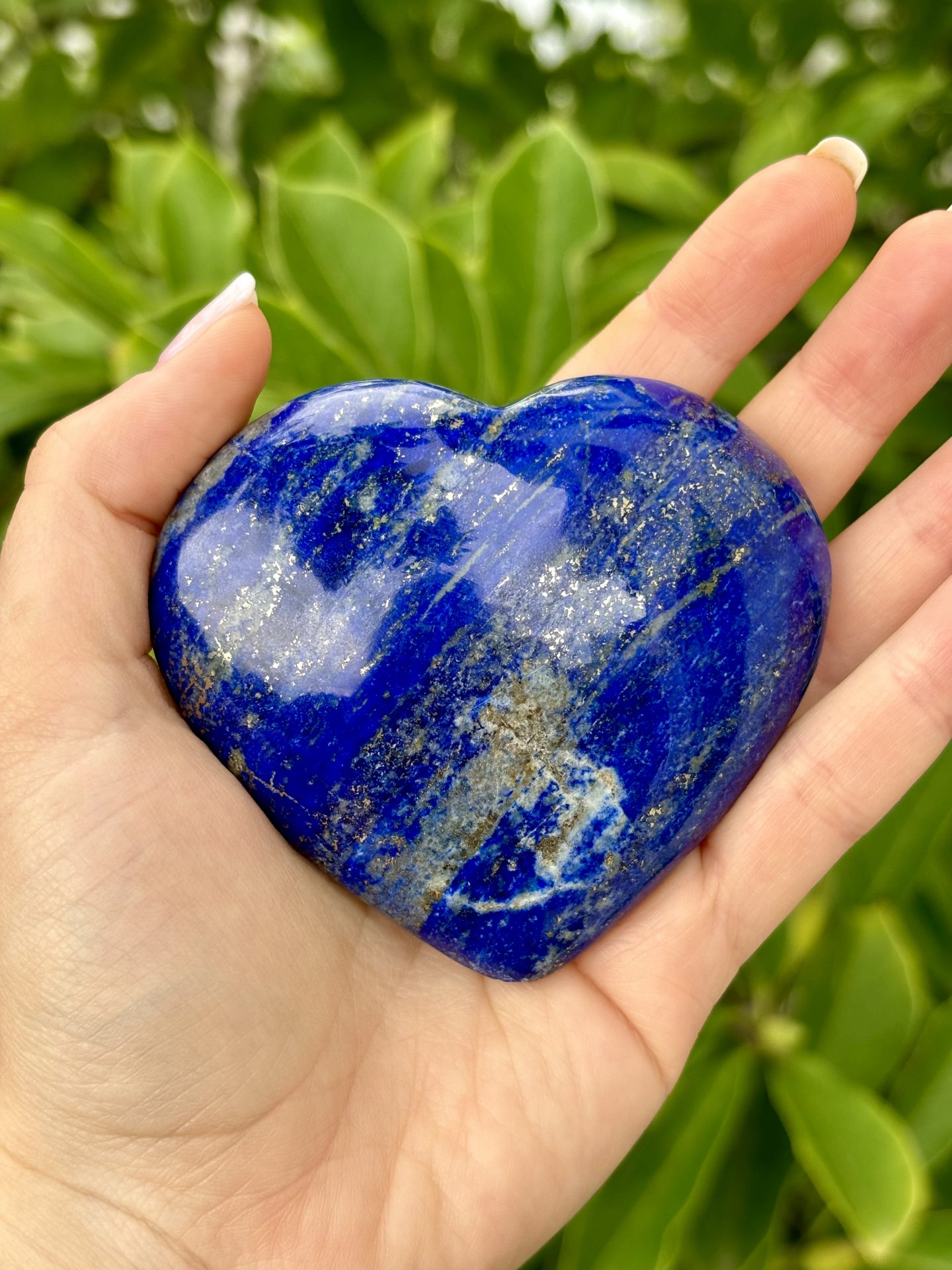Coeur en Lapis Lazuli d'Afghanistan – Image 6