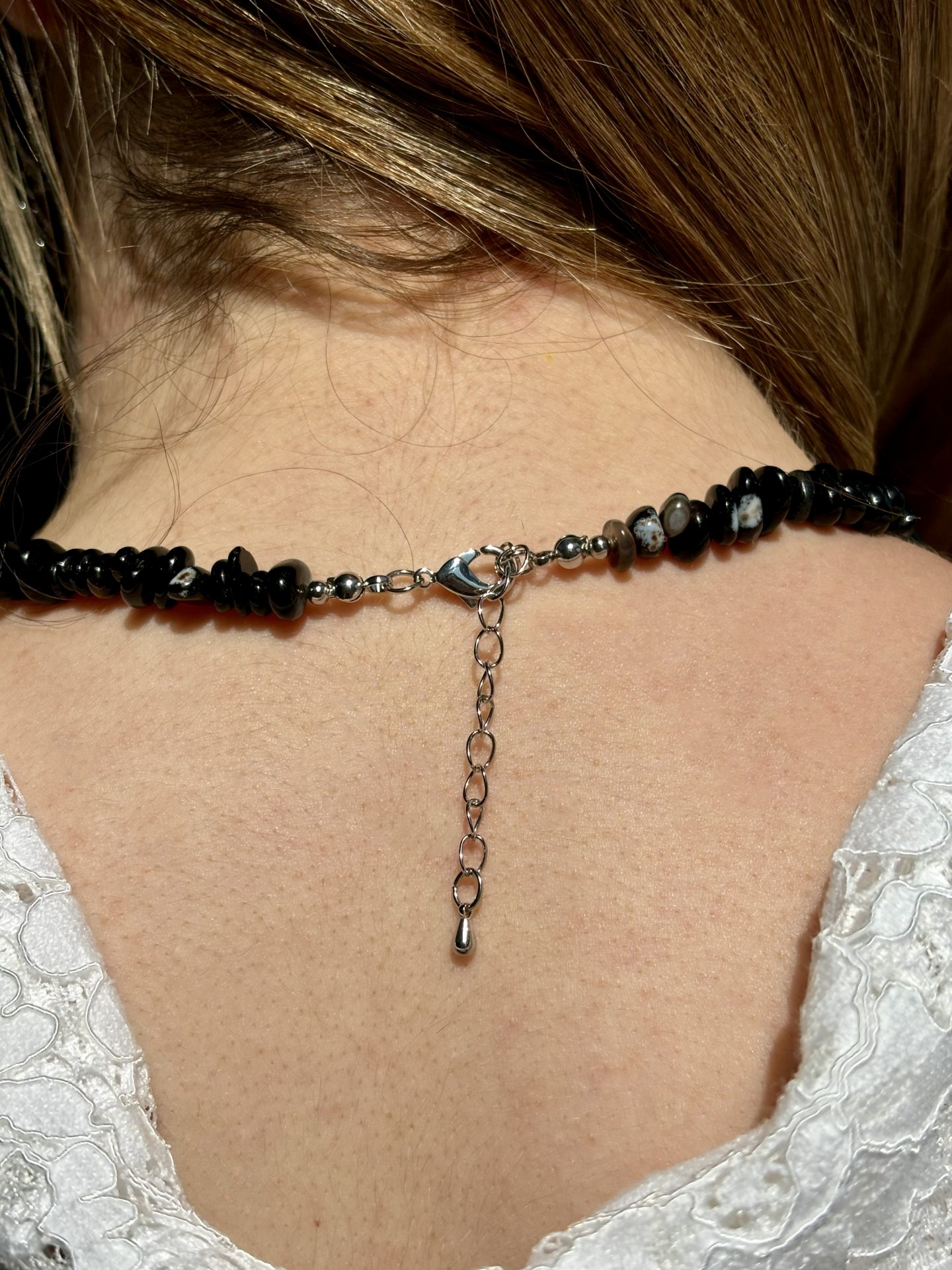 Parure Confiance en Onyx – Collection Galets Uniques – Image 3