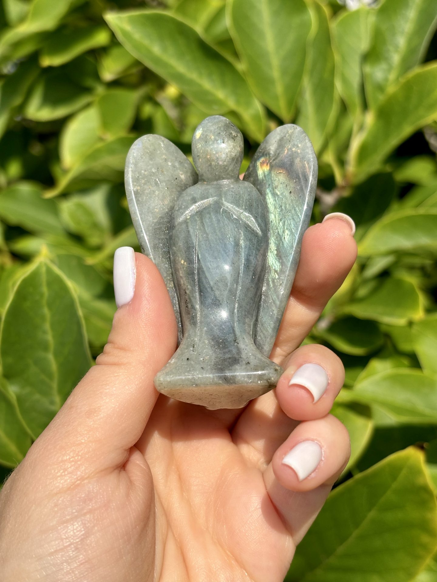 Ange en Labradorite de Madagascar