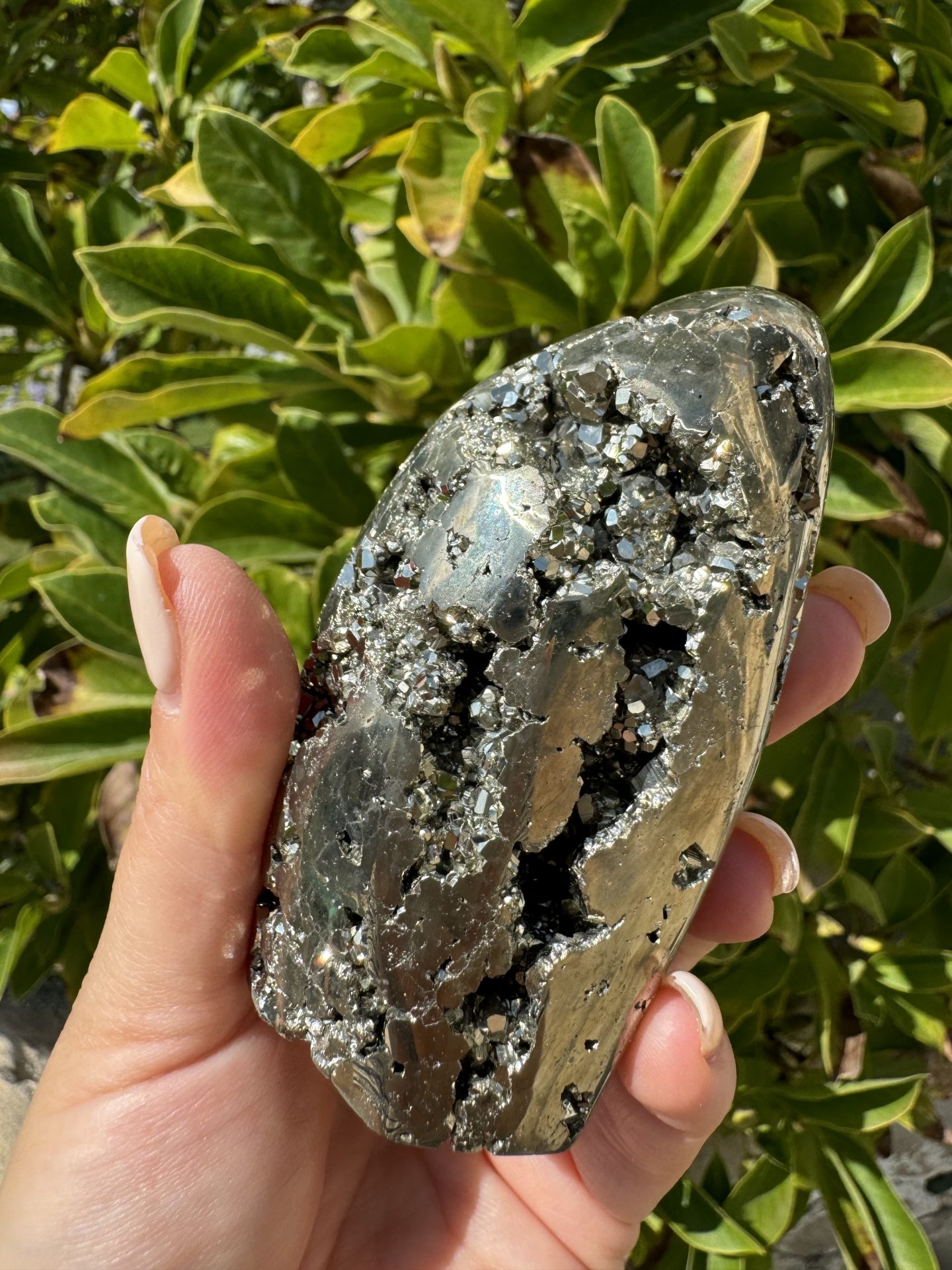 Menhir de Pyrite cristallisée du Pérou n°7
