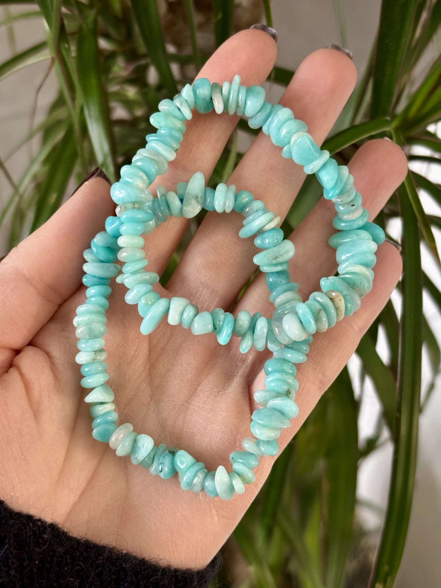 Bracelet Baroque Amazonite AA