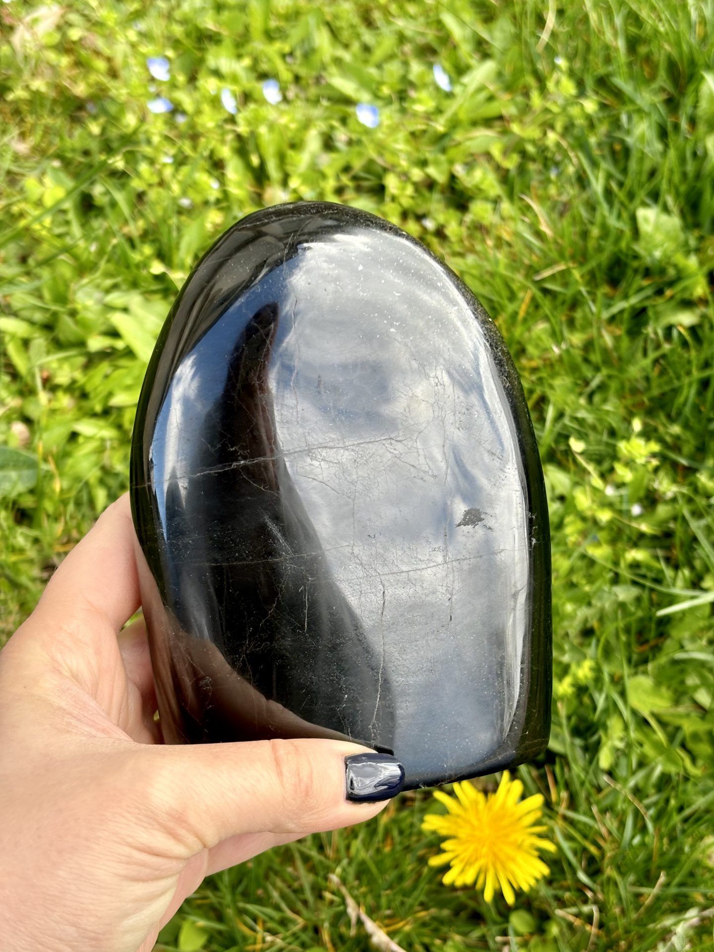 Menhir de Tourmaline noire du Brésil n°3 - 1114 g