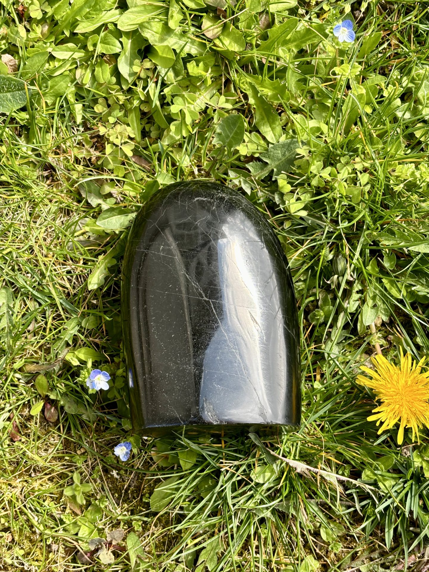 Menhir de Tourmaline noire du Brésil n°2 - 1191 g – Image 3