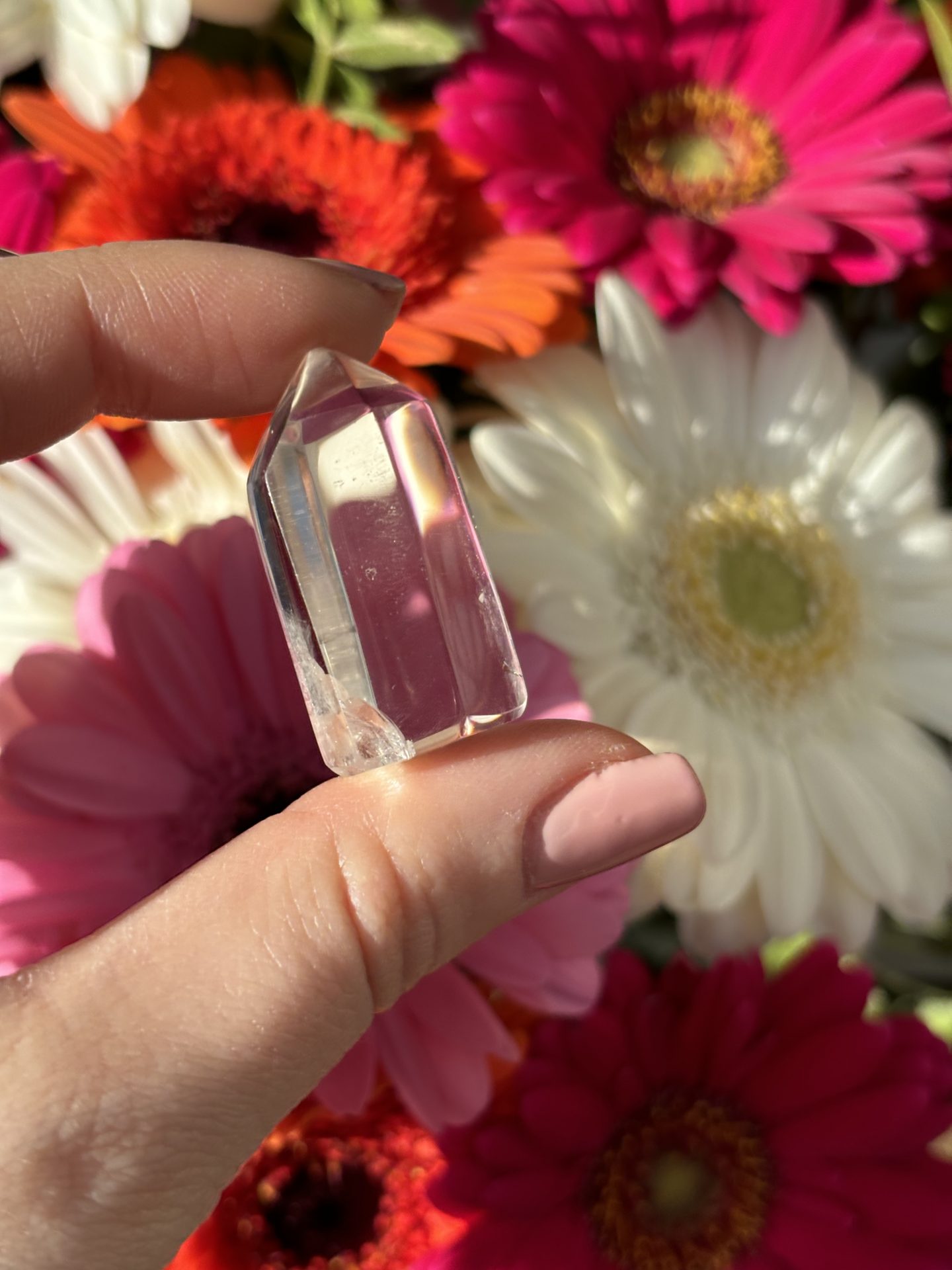 Lot de 4 Petites Pointes de Cristal de Roche de Madagascar AAA – Image 12