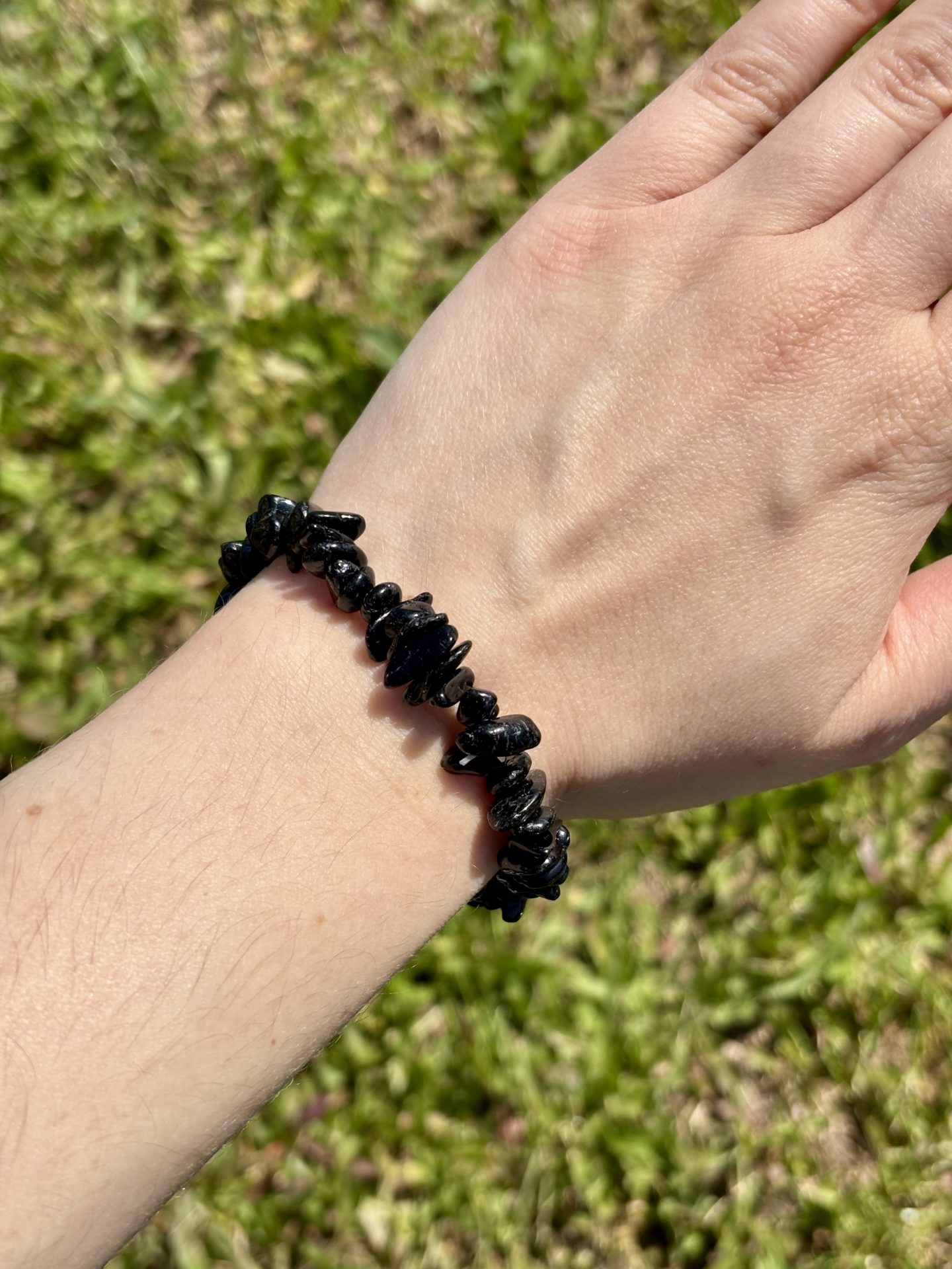 Bracelet baroque Tourmaline Noire A