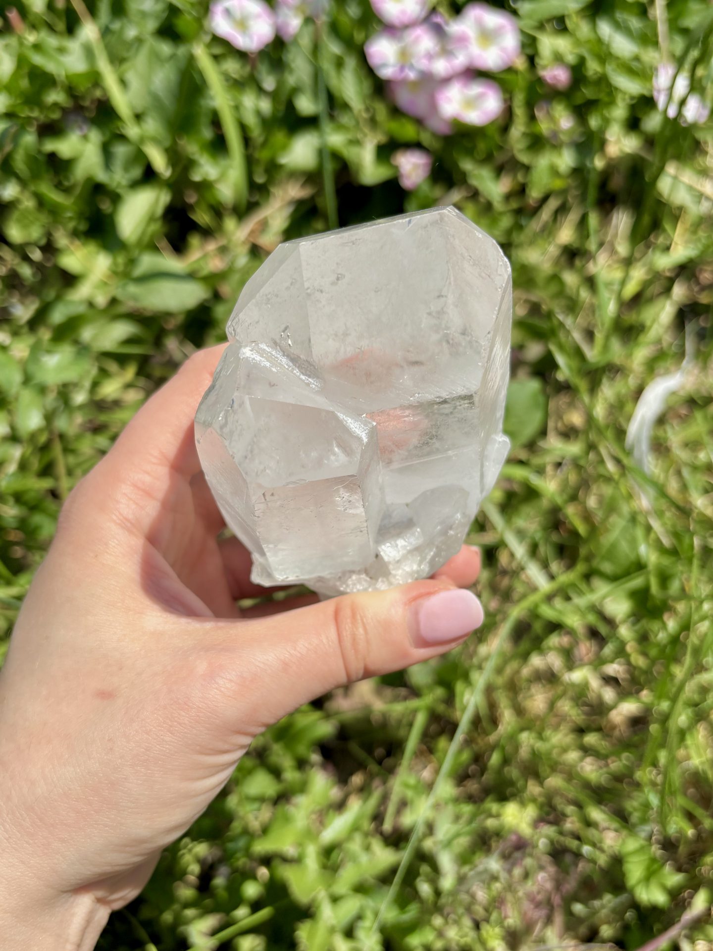 Amas de Cristal de Roche du Brésil A n°17 450g – Image 6