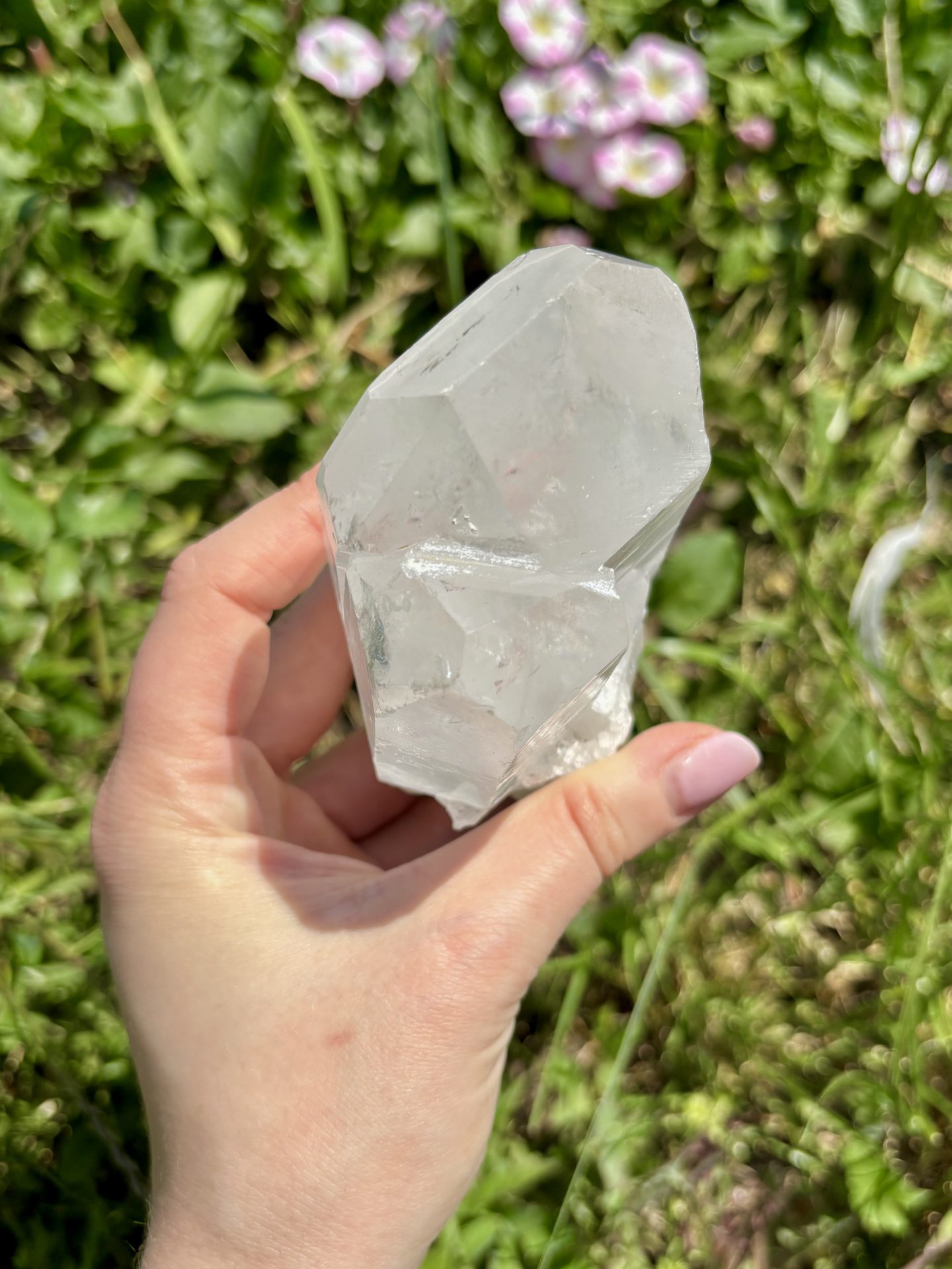 Amas de Cristal de Roche du Brésil A n°17 450g – Image 8