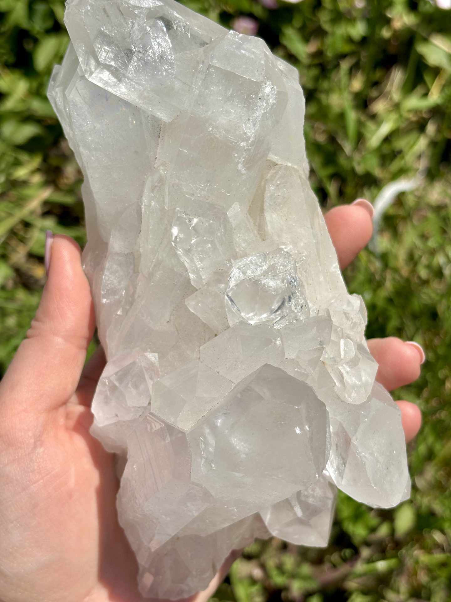 Amas de Cristal de Roche du Brésil AA n°16 960g – Image 5