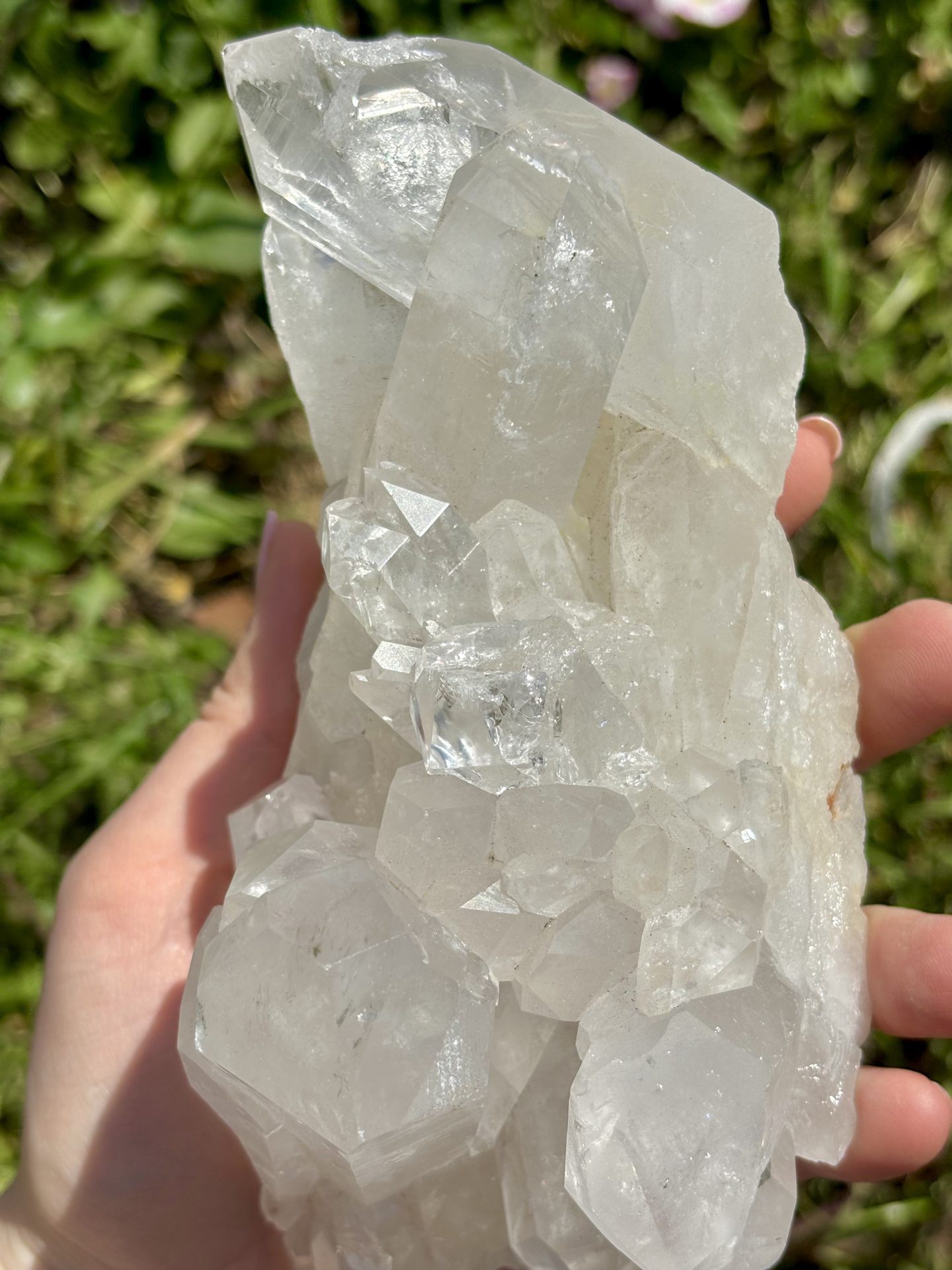 Amas de Cristal de Roche du Brésil AA n°16 960g – Image 6
