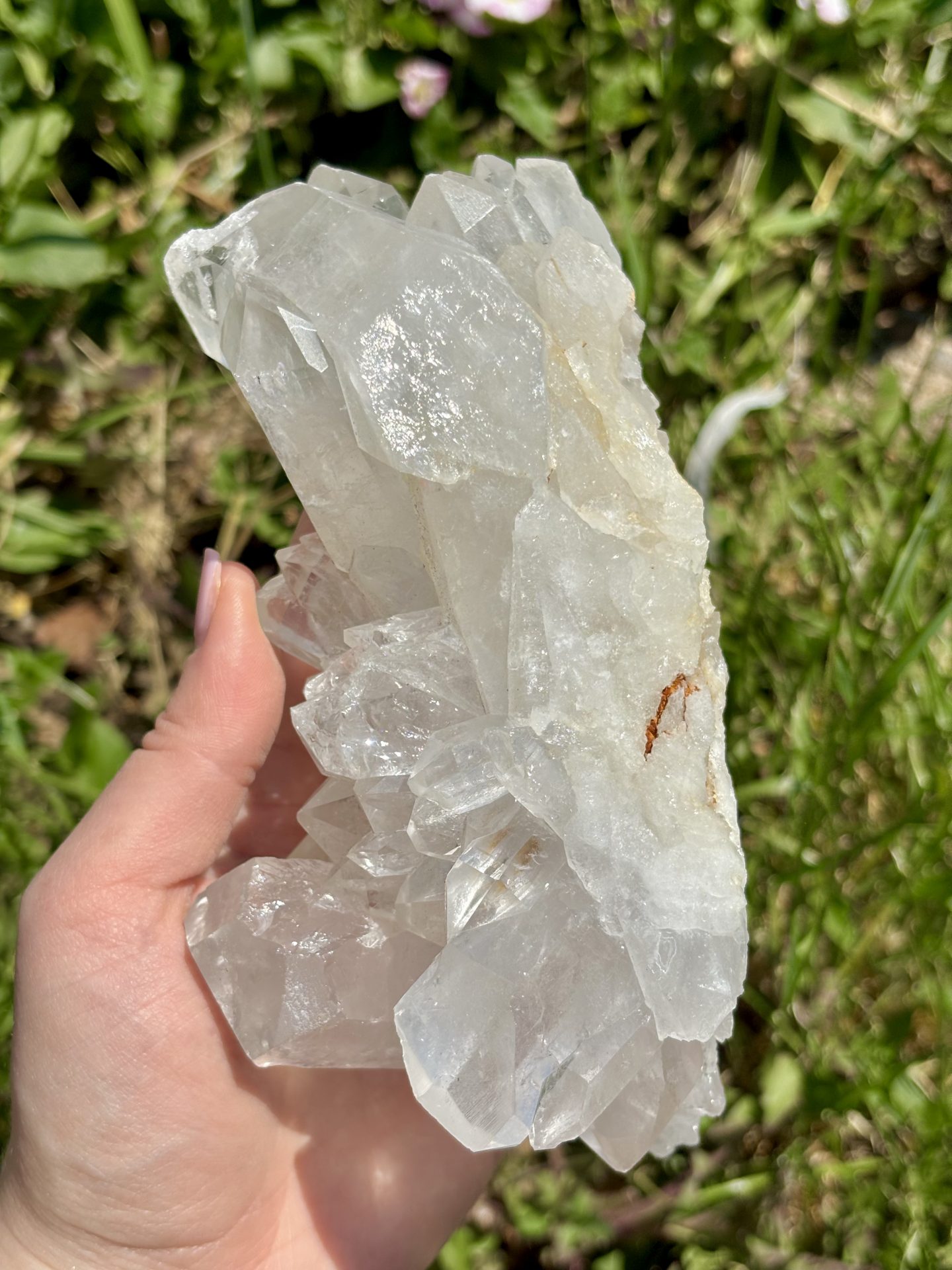 Amas de Cristal de Roche du Brésil AA n°16 960g – Image 8