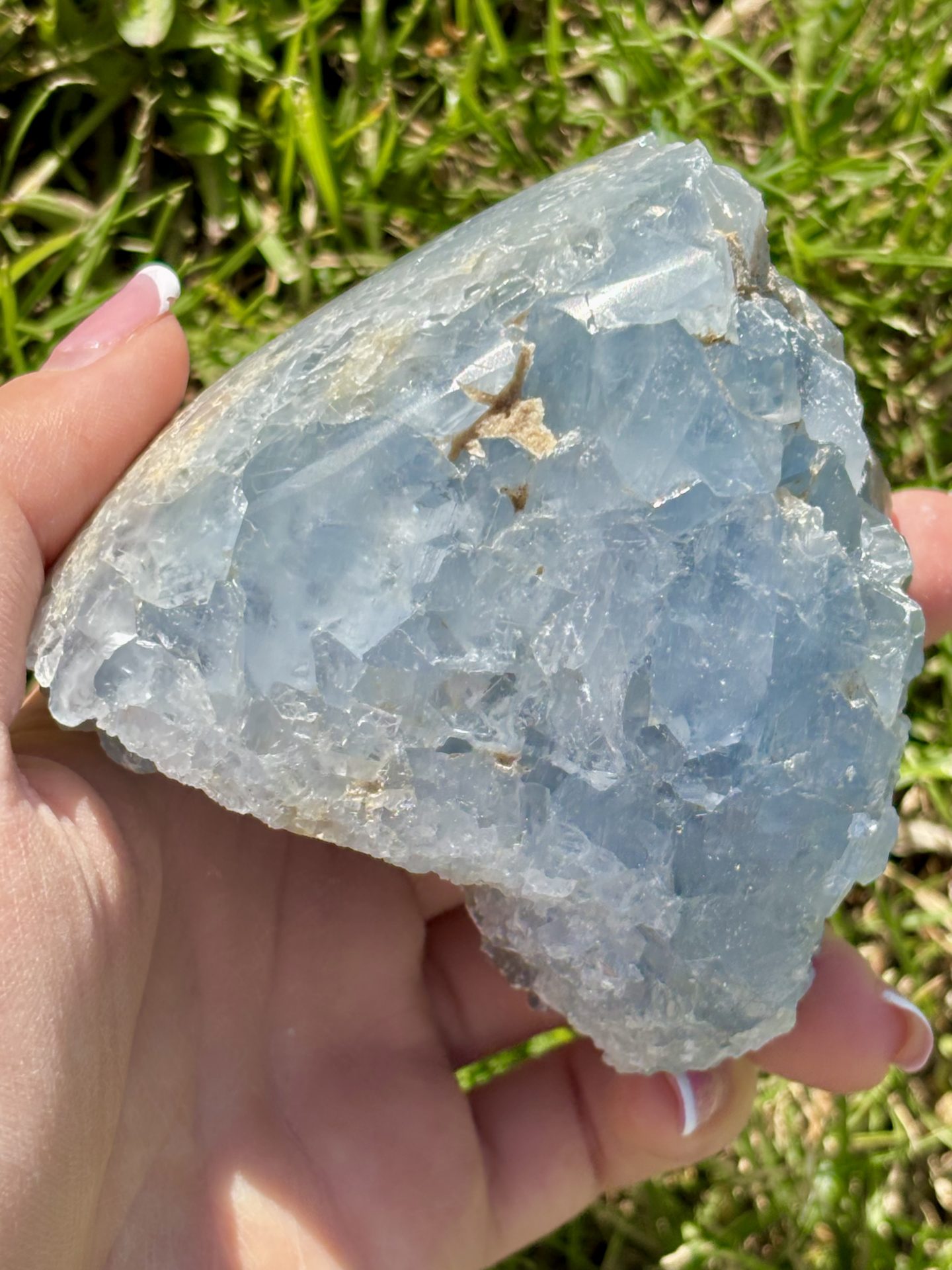 OFFRE SPÉCIALE - Coeur de Célestine de Madagascar AAA n°7 2098g – Image 7