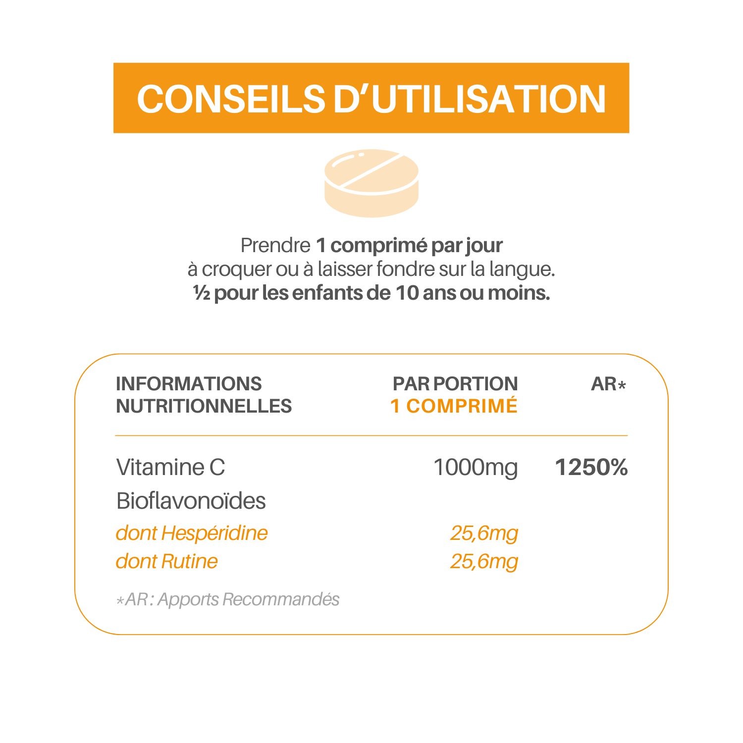 Acerola C-Max 1000 - Dosage élevé en Vitamine C + Bioflavonoïdes – Image 5