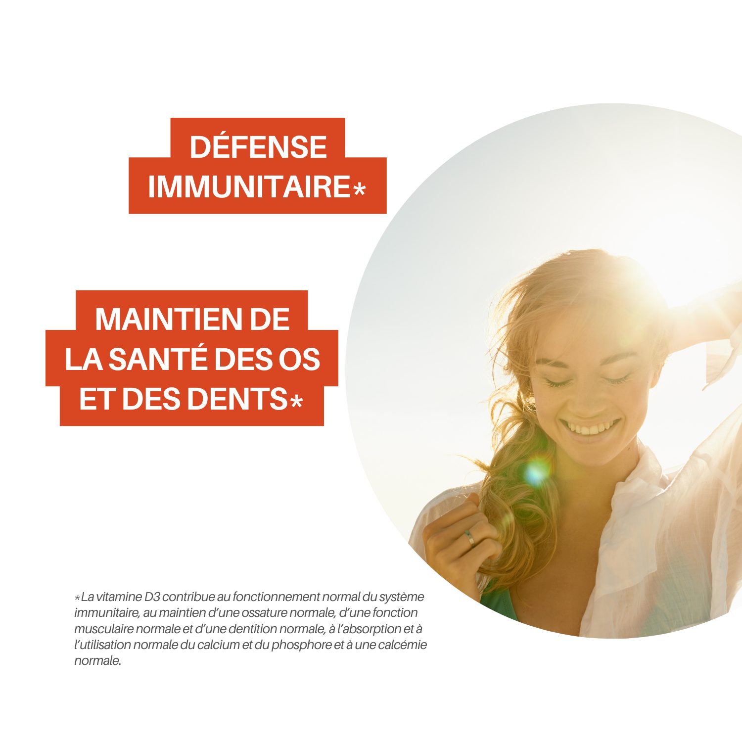 Vitamine D3 4000 UI – Haut dosage – Défenses immunitaires & Os – Image 3