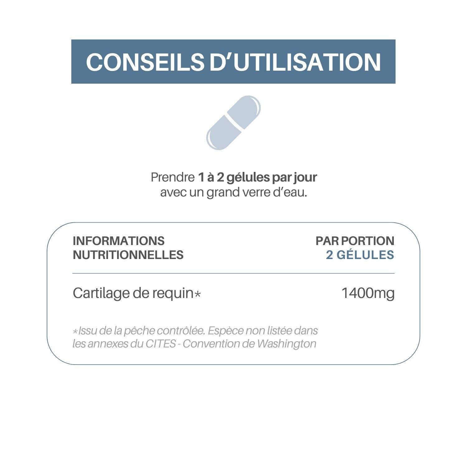 Cartilage de Requin – Soutien articulaire & Cartilage – Image 5