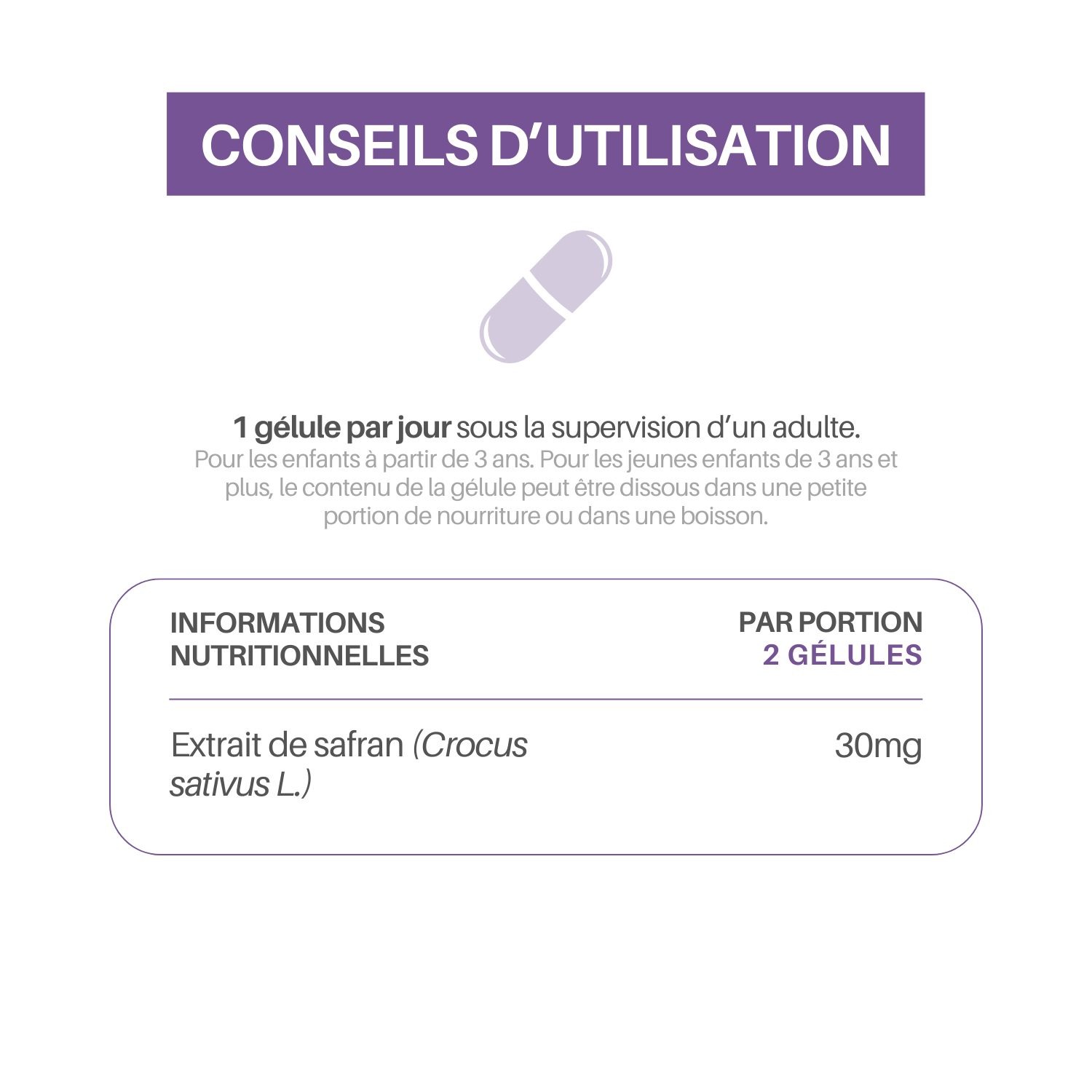 Chill'O Max – Complément alimentaire Enfants & Ados au Safran - Détente & Relaxation – Image 5