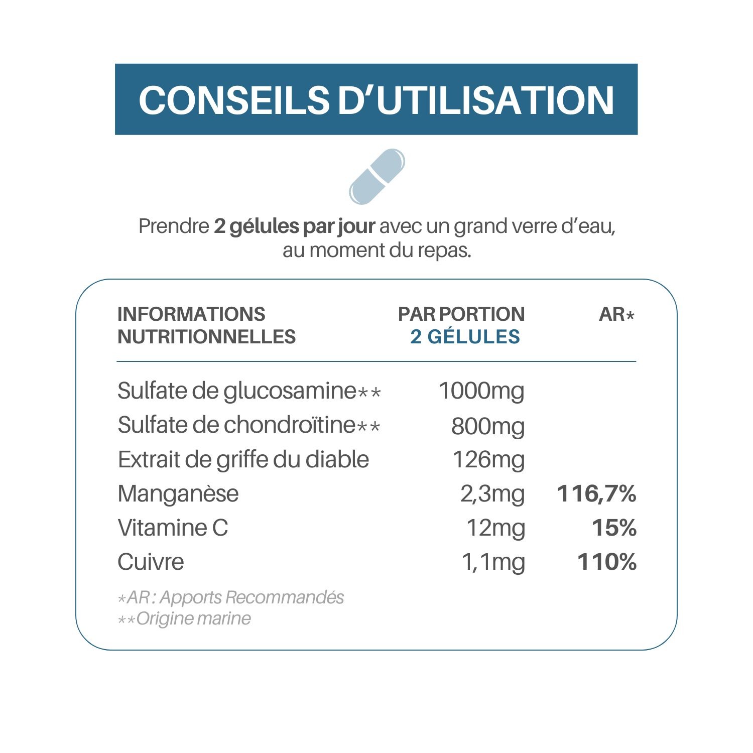 HarpagoCartil – Articulations – Glucosamine, Chondroïtine – Image 5