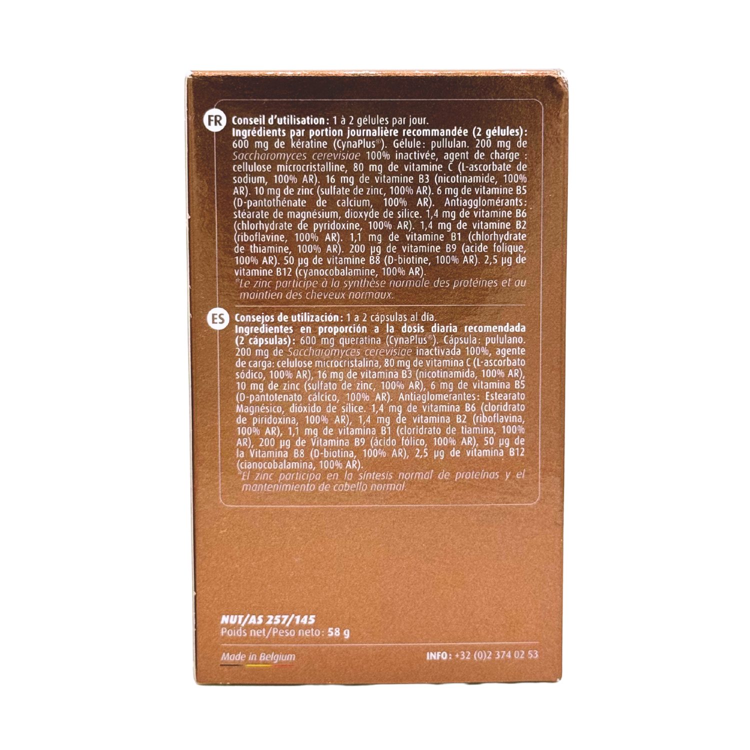 Keratine Complex Forte – Complément cheveux – Croissance & Volume – Image 7