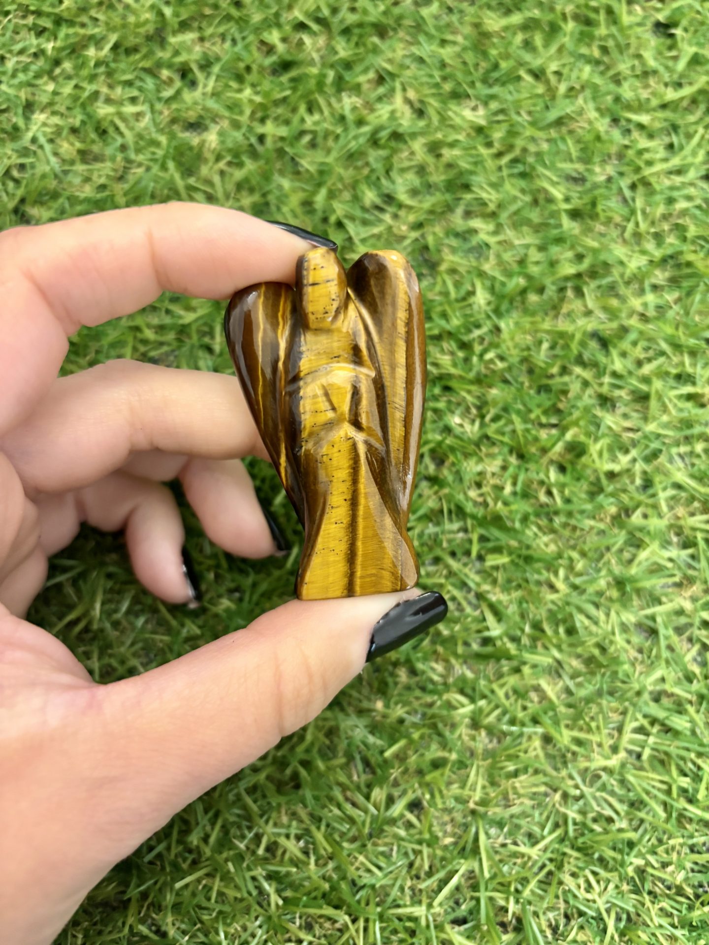 Ange de Poche en Oeil de Tigre d'Afrique du Sud AAA – Image 5