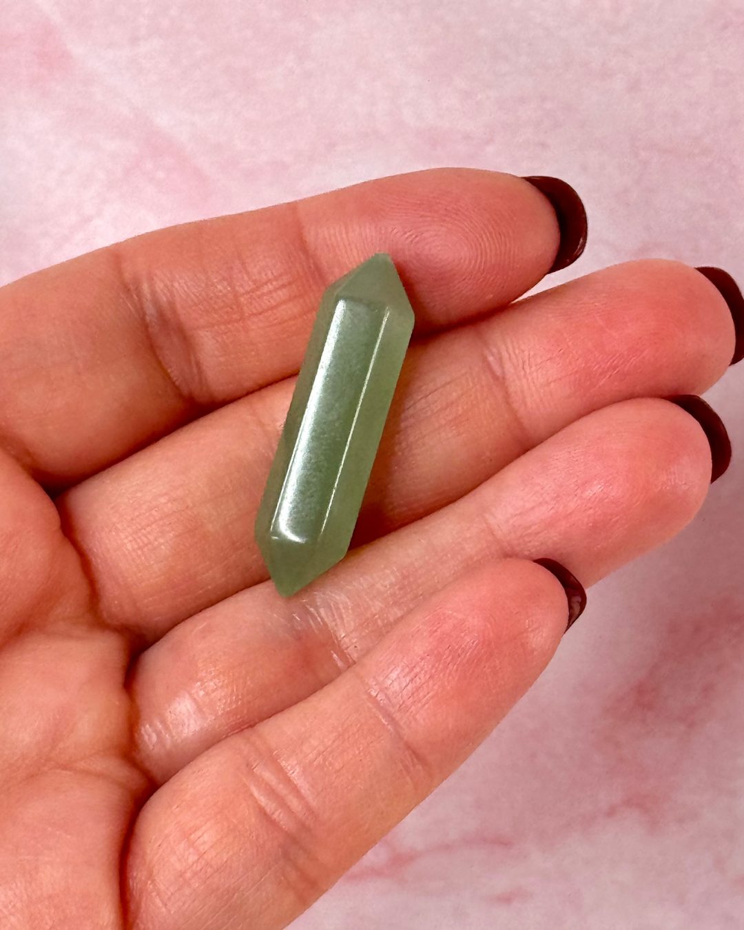 Aventurine verte biterminée du Zimbabwe – Image 4