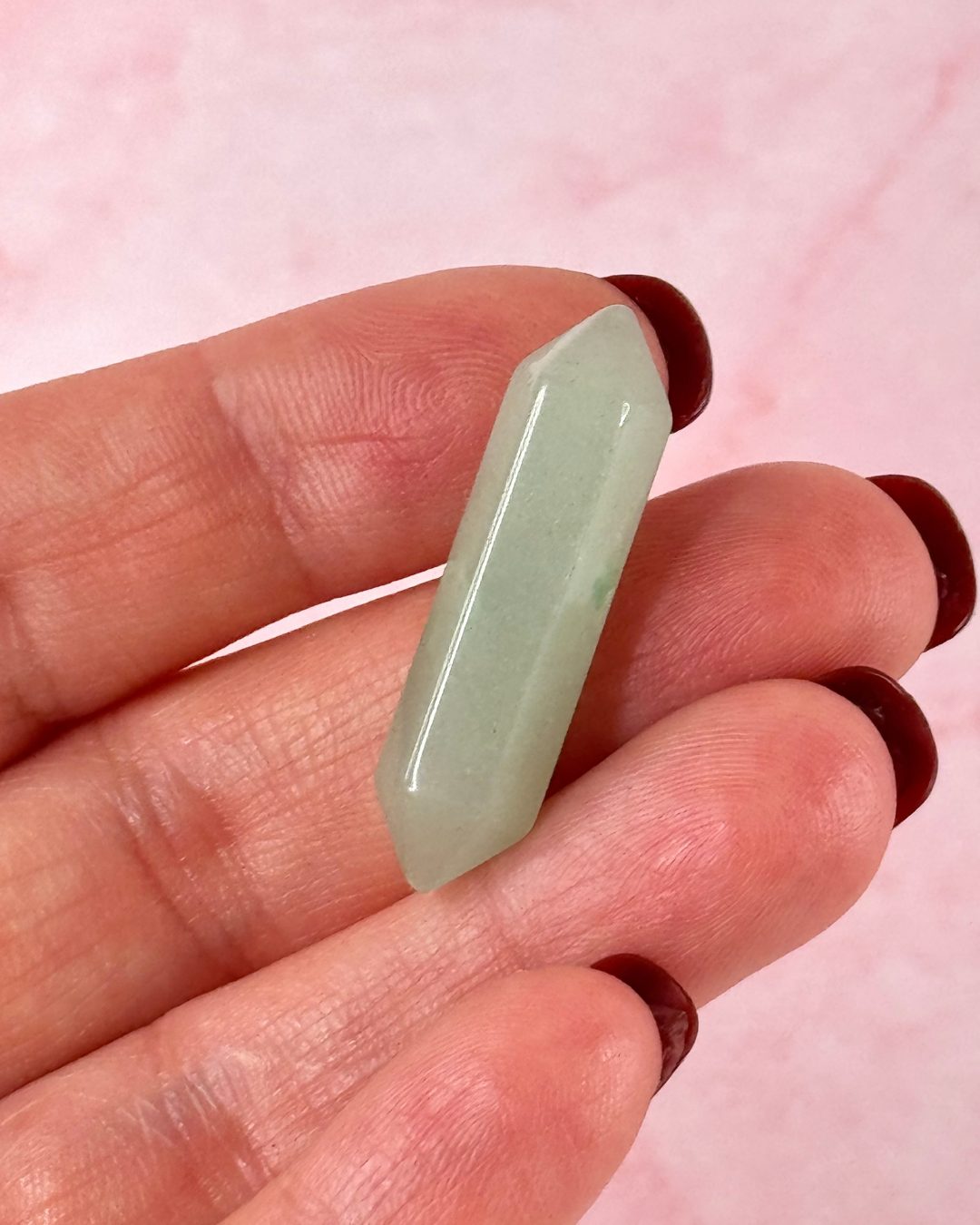 Aventurine verte biterminée du Zimbabwe – Image 3