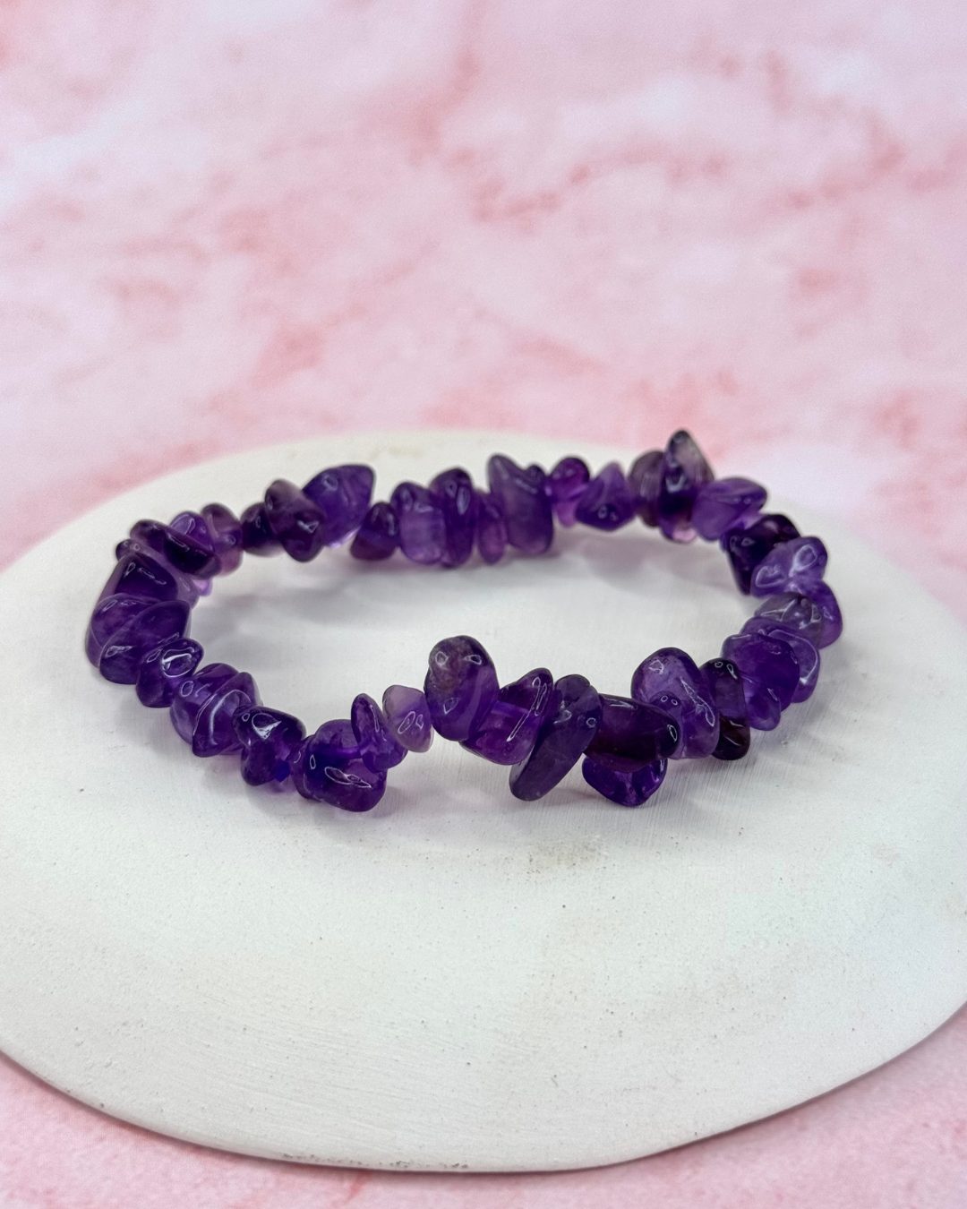 Bracelet baroque Améthyste Brésil AA