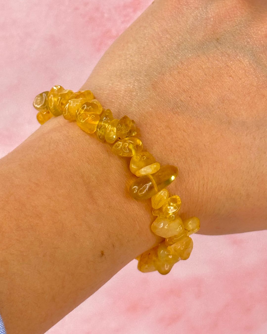 Bracelet baroque Citrine chauffée A – Image 3