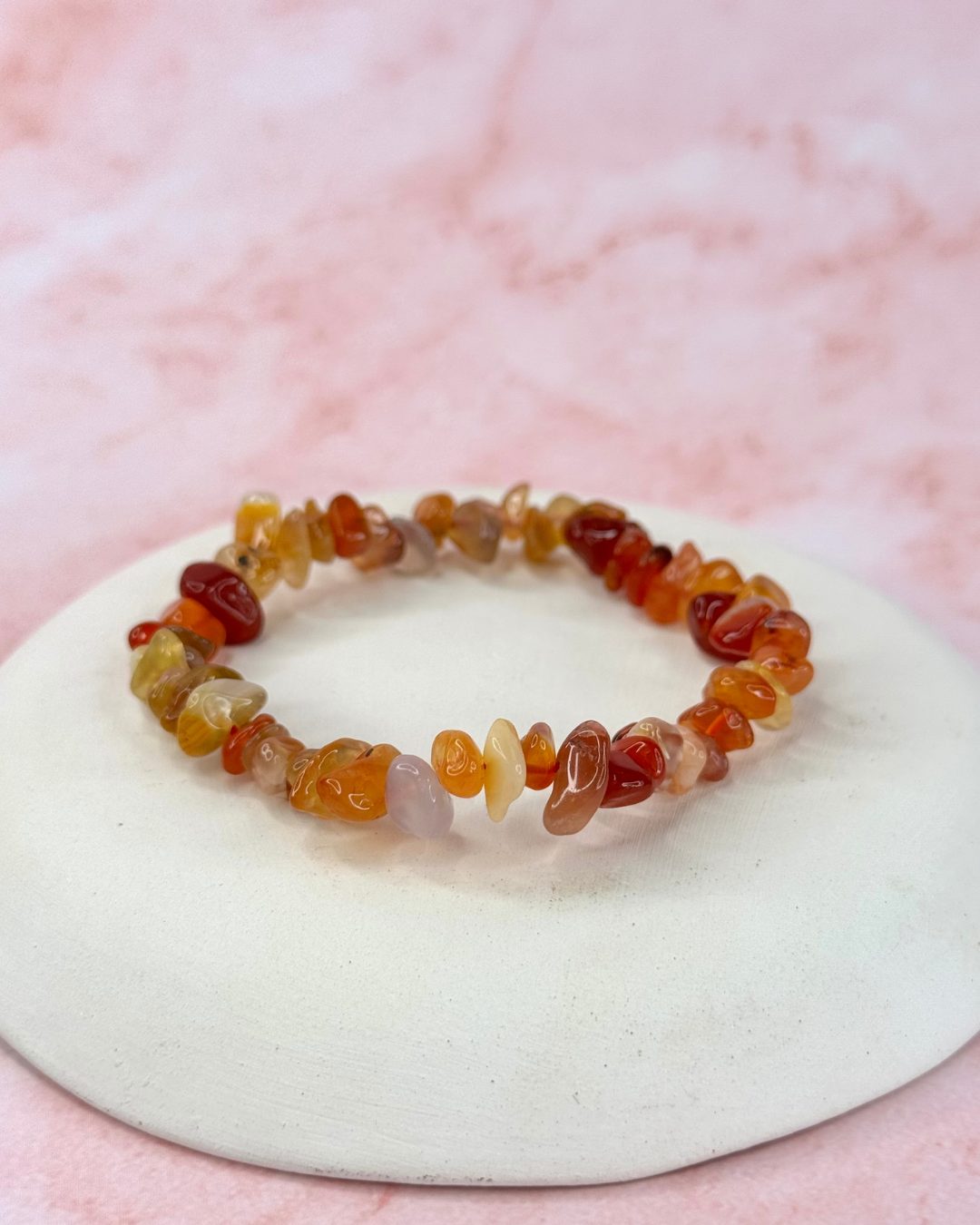 Bracelet baroque Cornaline A