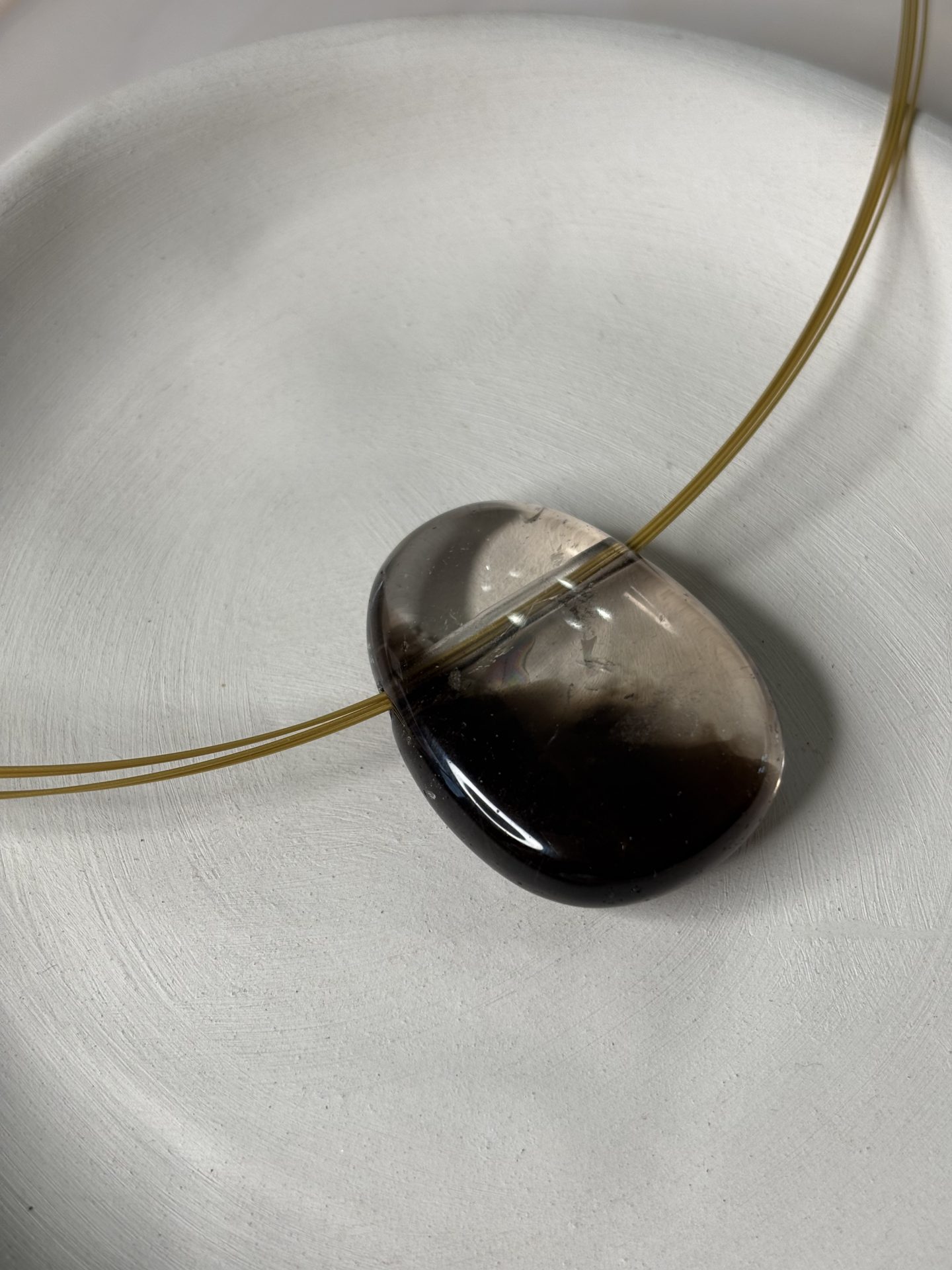 Ras du cou Quartz Fumé du Brésil AA - Capsule Noël (Edition Limitée) – Image 5