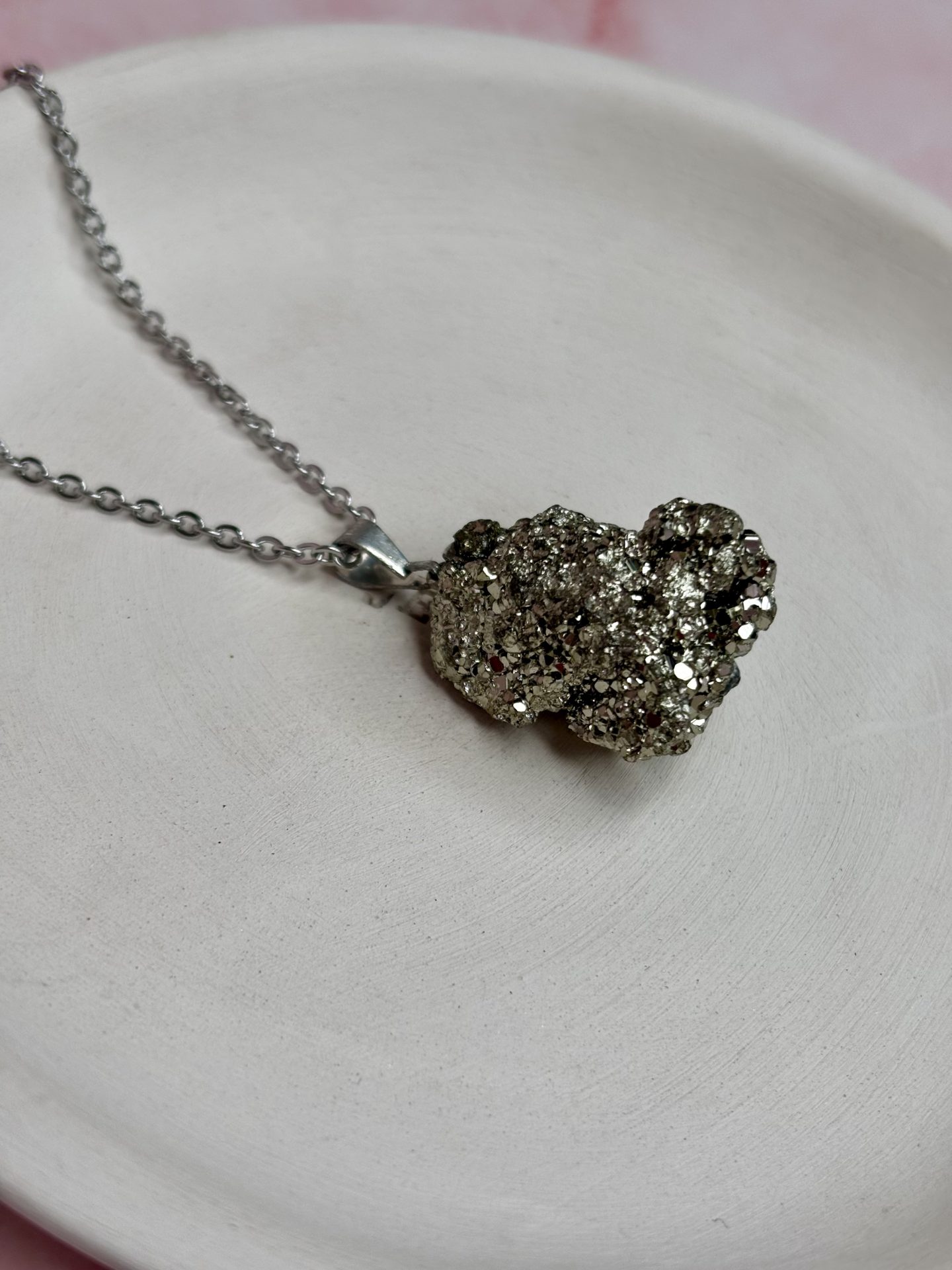 Collier Pyrite du Pérou AA - Capsule Noël (Édition Limitée) – Image 5