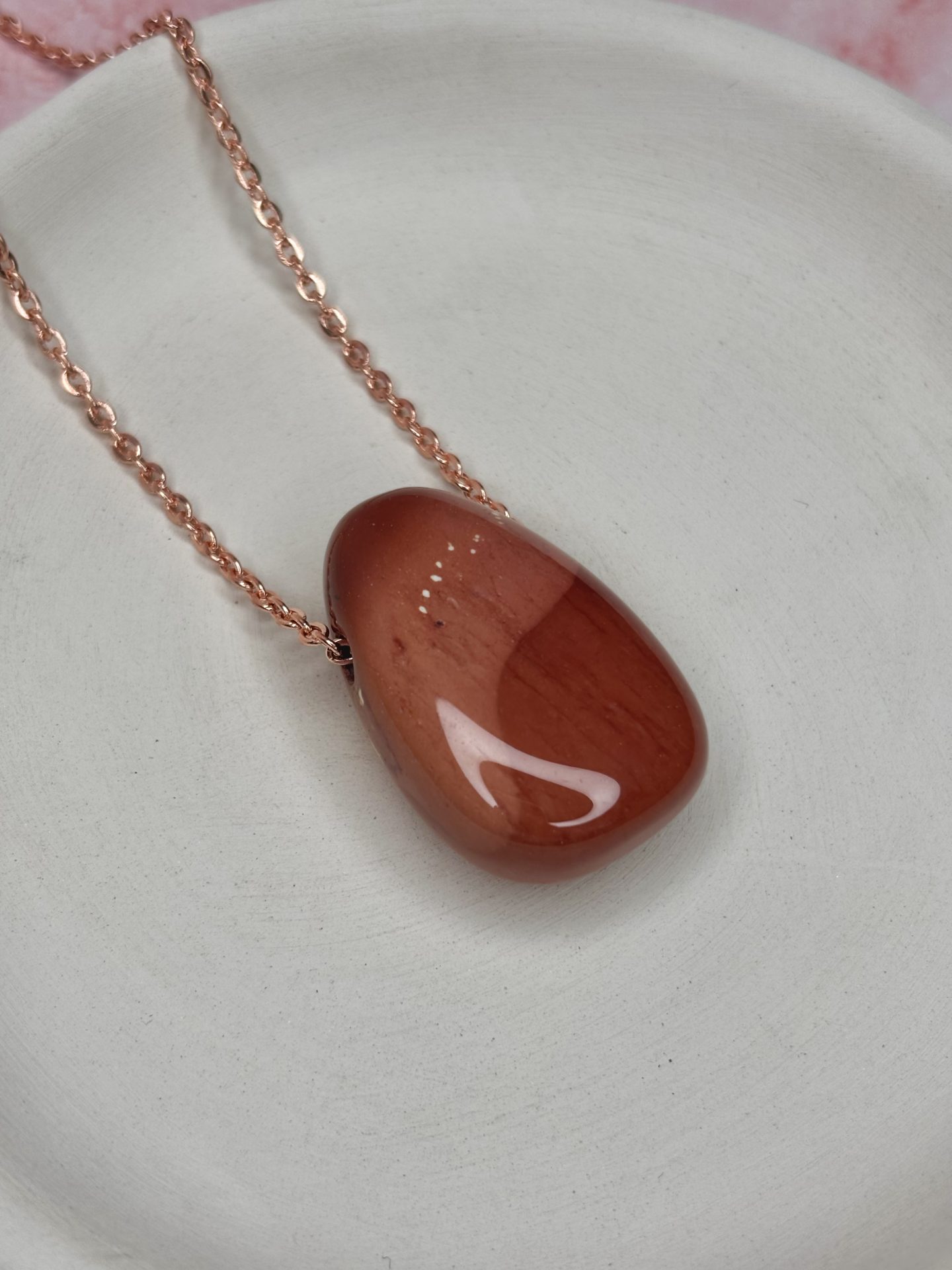 Collier Cabochon Jaspe Mokaïte A Australie - Capsule Noël (Édition Limitée) – Image 7