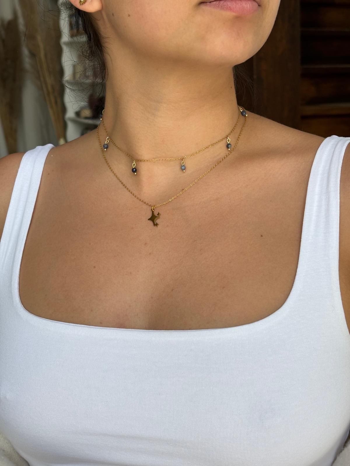 Collier Ras-de-cou Saphir AAA - Capsule Solaire